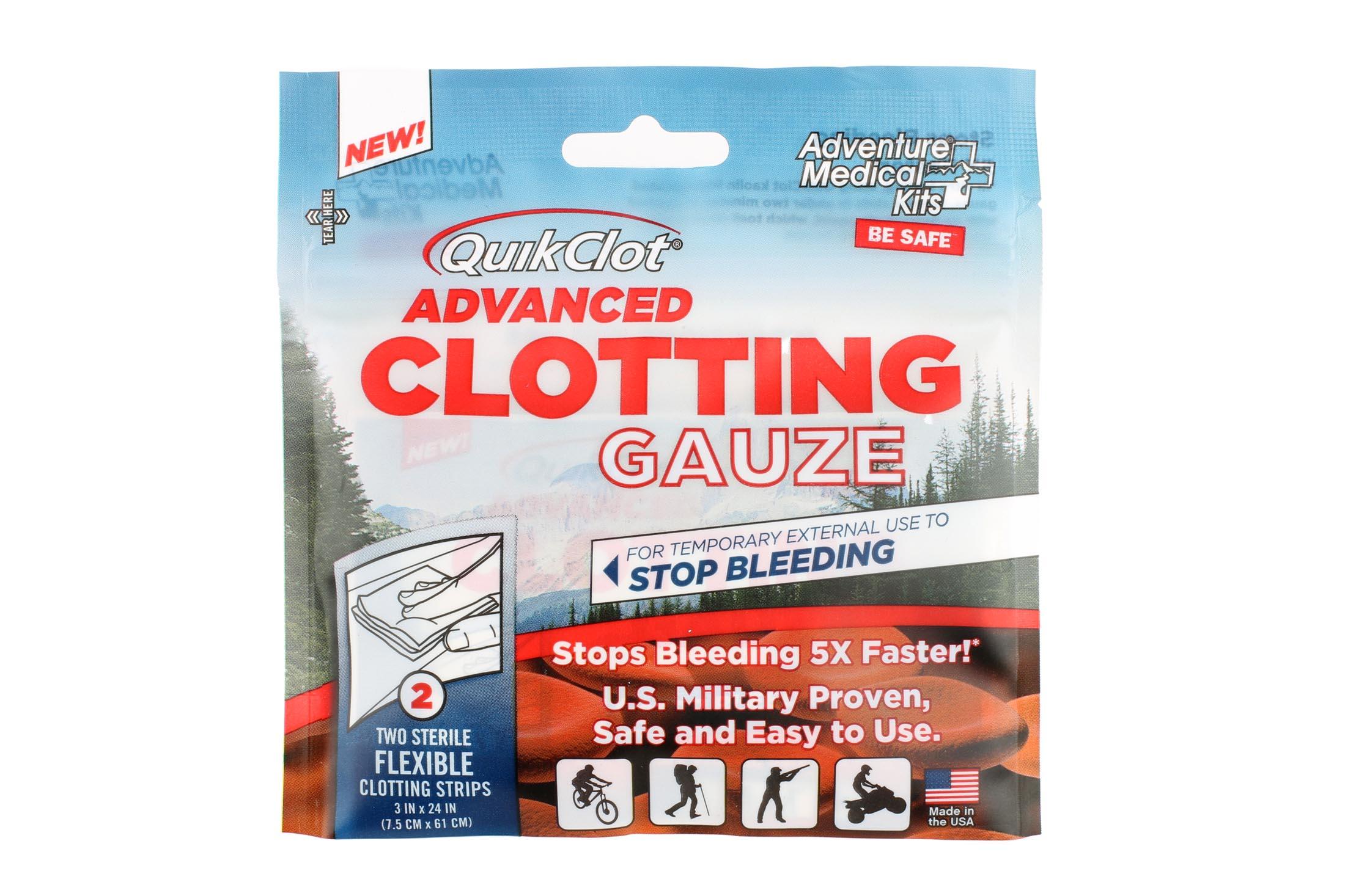 Adventure Medical Kits QuikClot Advanced Clotting Gauze 50200016