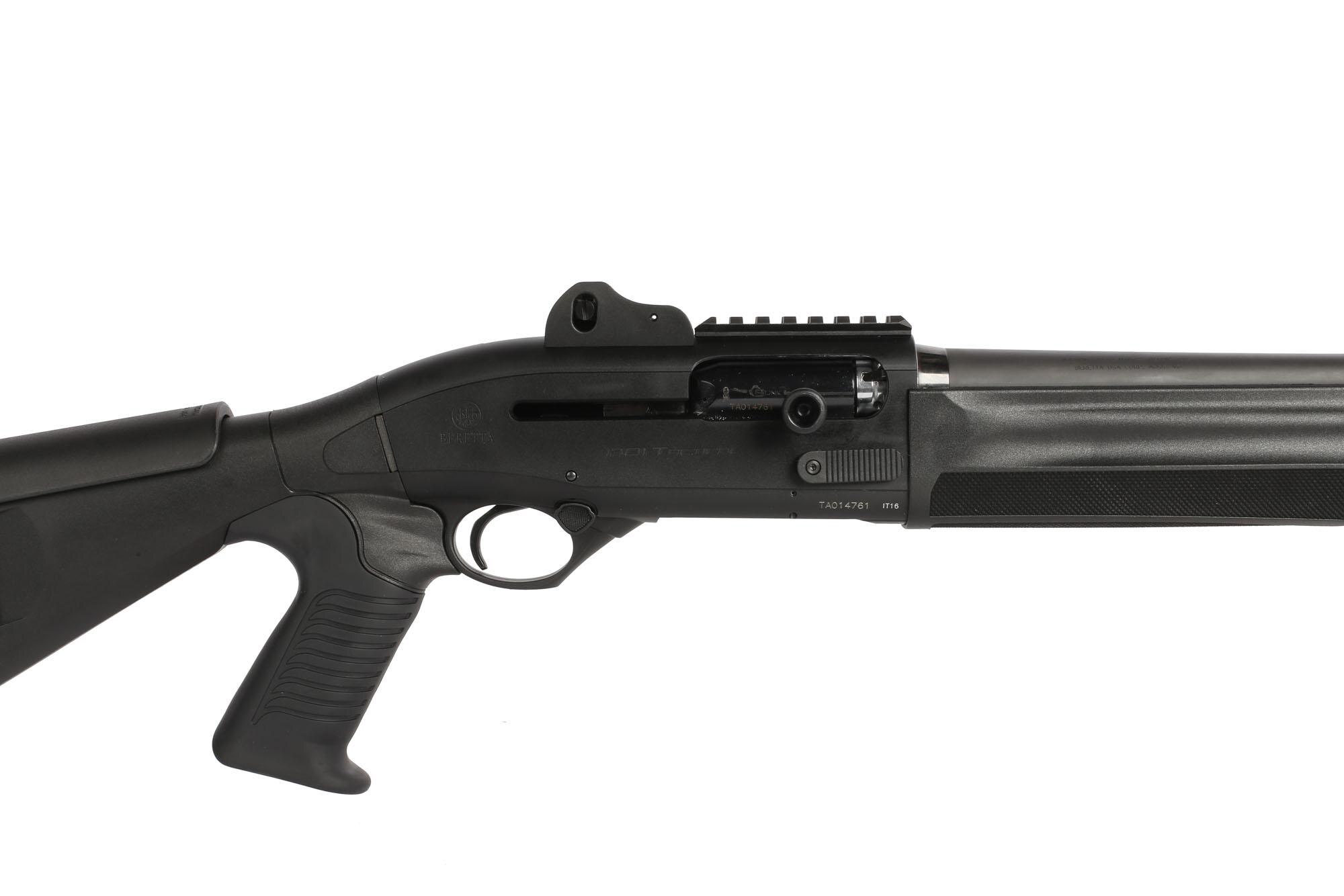 Beretta 1301 18.5” 12 ga Tactical Semi Auto Shotgun with Magazine Extension UKJ131P18