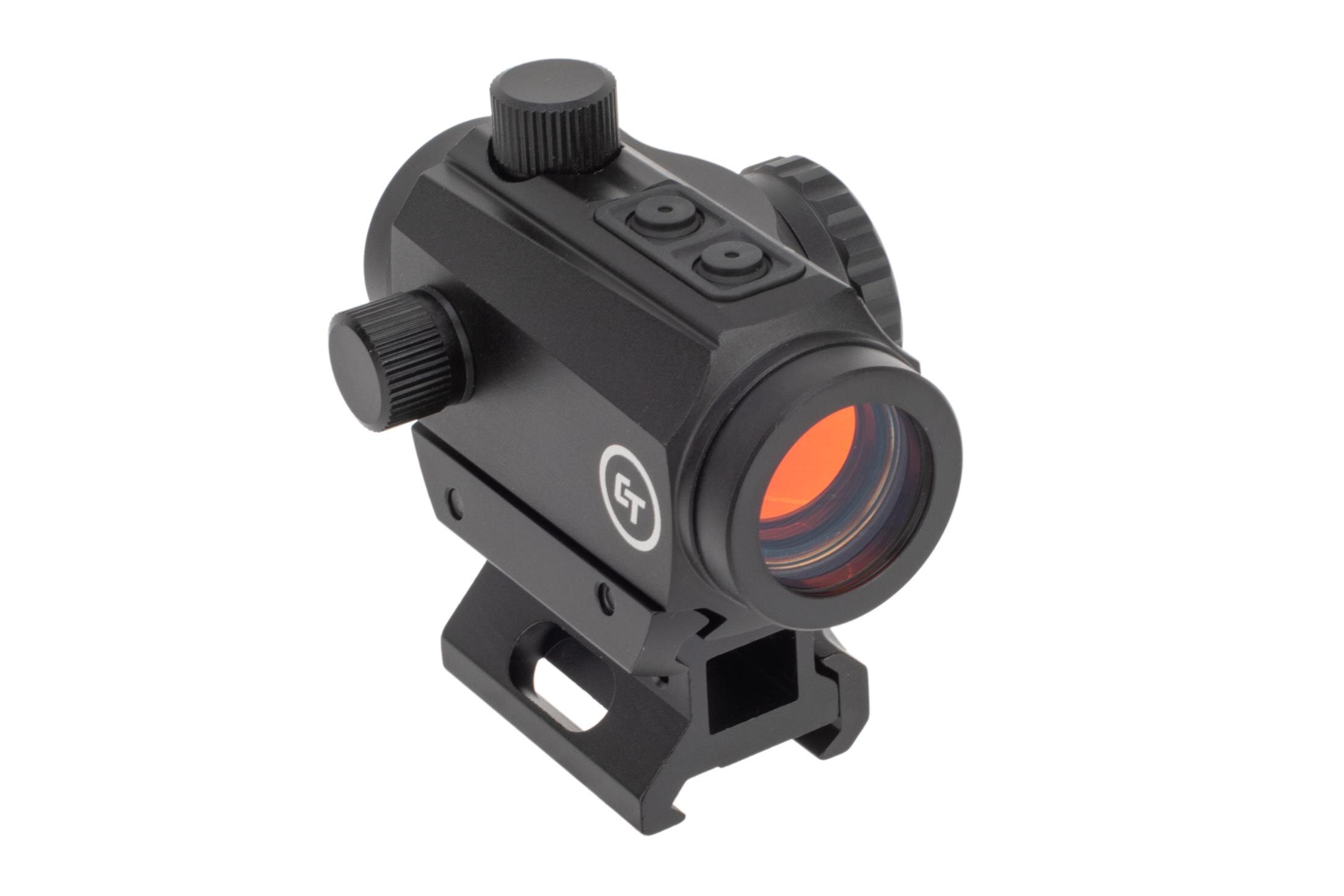 Crimson Trace CTS-25 Compact 4.0 MOA Red Dot Sight - M1913 Low Profile Picatinny Footprint, 6061 Series Aluminum - 01-02030