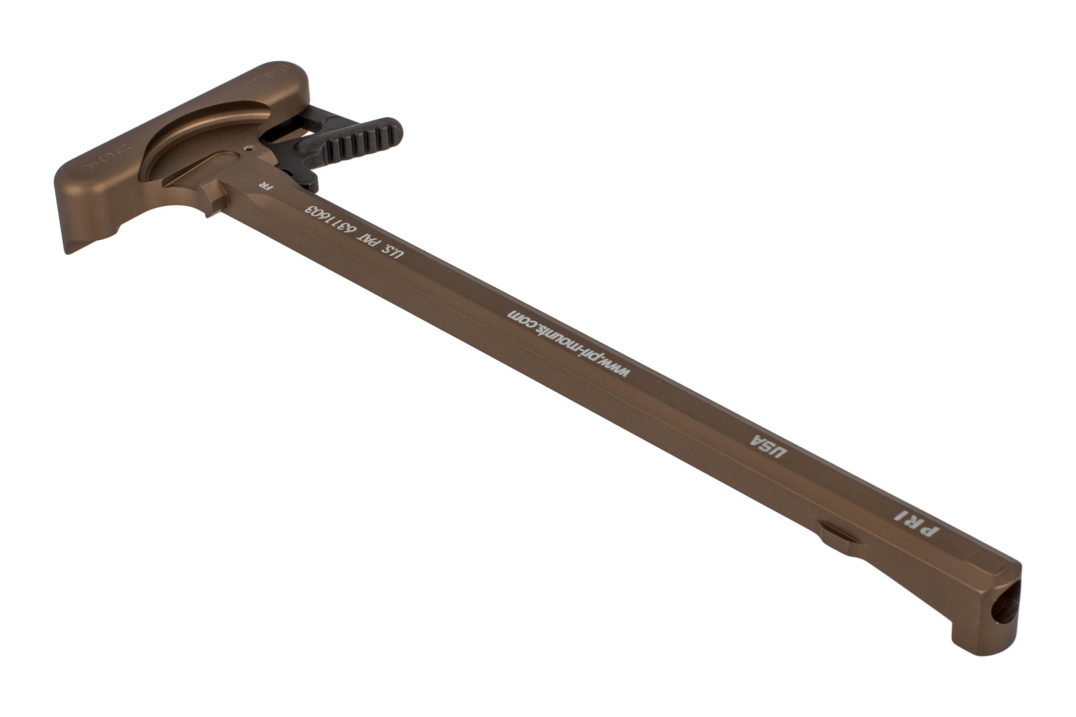 PRI .308 Gas Buster Charging Handle with Military Big Latch - FDE
