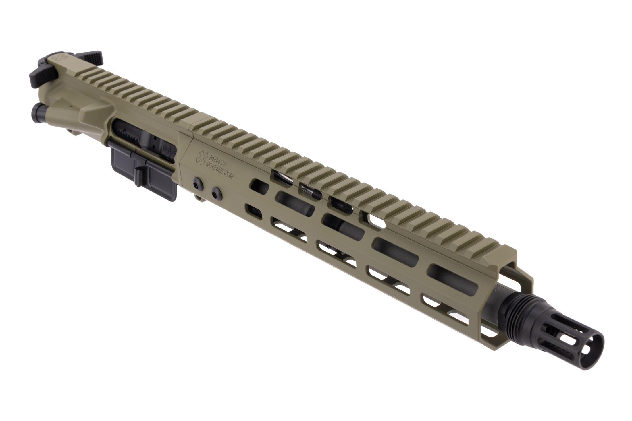 Noveske Rifleworks N4 Shorty Complete AR-15 Upper Receiver - 300 Blackout - 10.5" - Bazooka Green