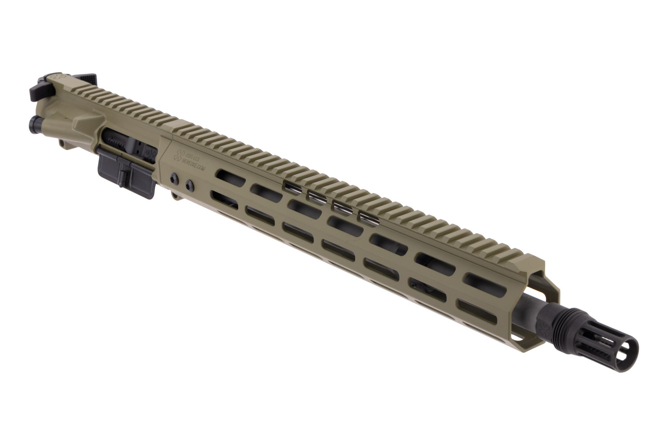 Noveske Rifleworks N4 Afghan Complete AR-15 Upper Receiver - 6mm ARC - 14.5" - Bazooka Green