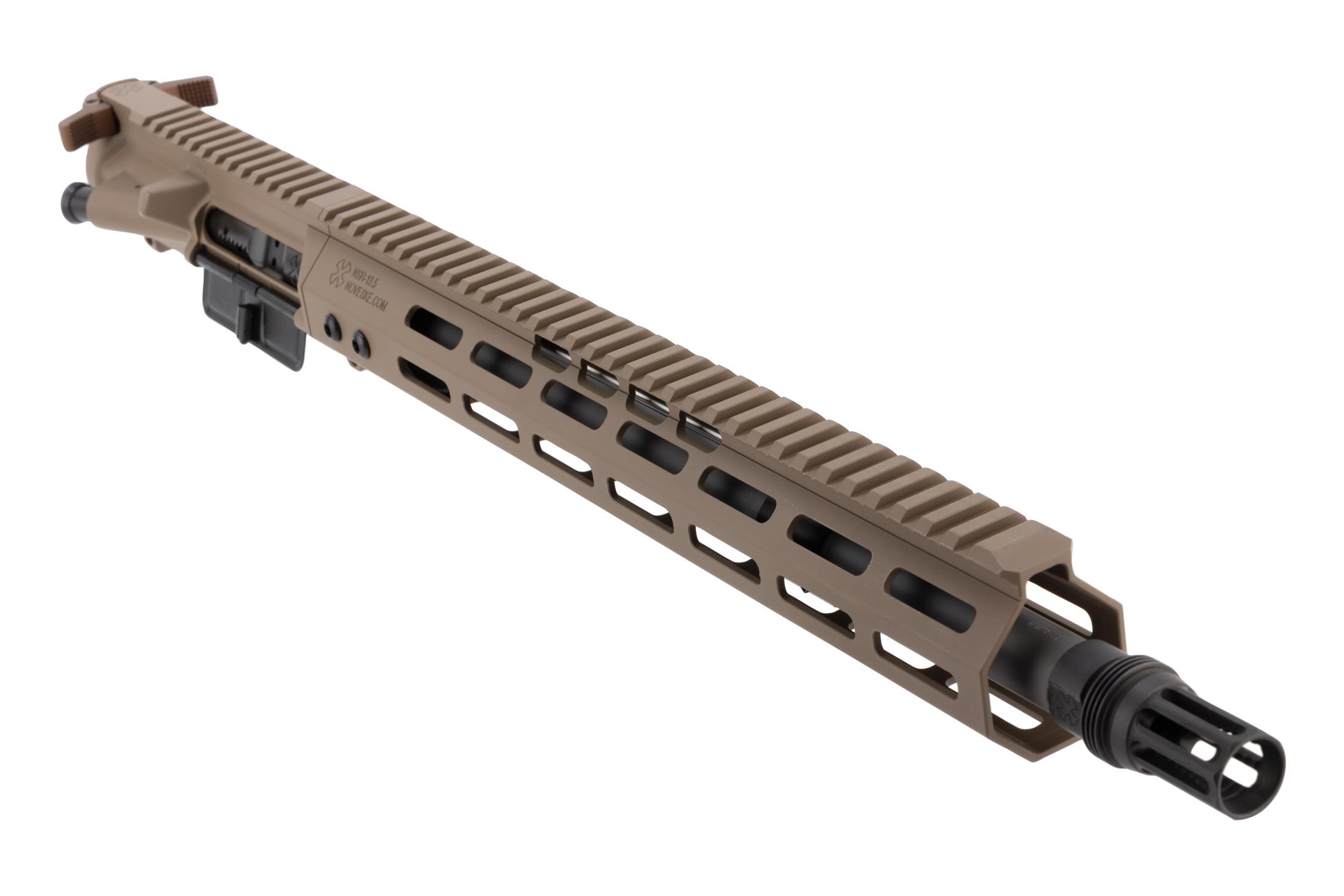 Noveske Rifleworks N4 Afghan Complete AR-15 Upper Receiver - 6mm ARC - 14.5" - FDE