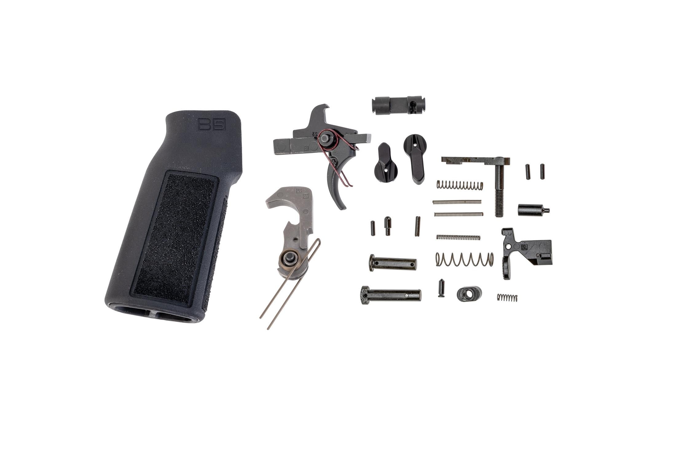 Noveske Rifleworks AR-15 Lower Parts Kit - B5 Grip, Radian Ambi Safety & Noveske Single Stage Trigger