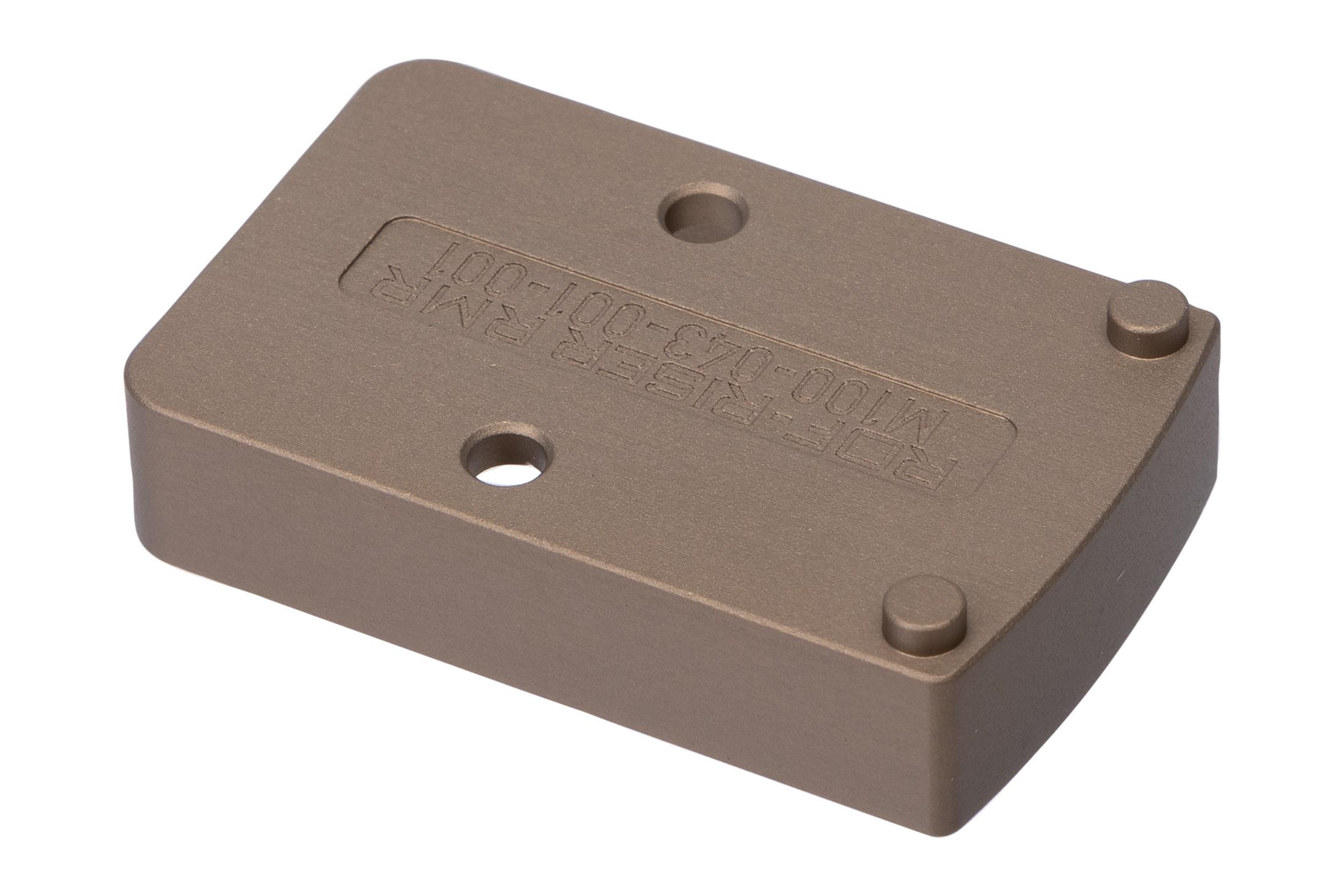 Reptilia LLC ROF Riser Plate 0.39" - Secure and Durable Optic Plate - 100-086