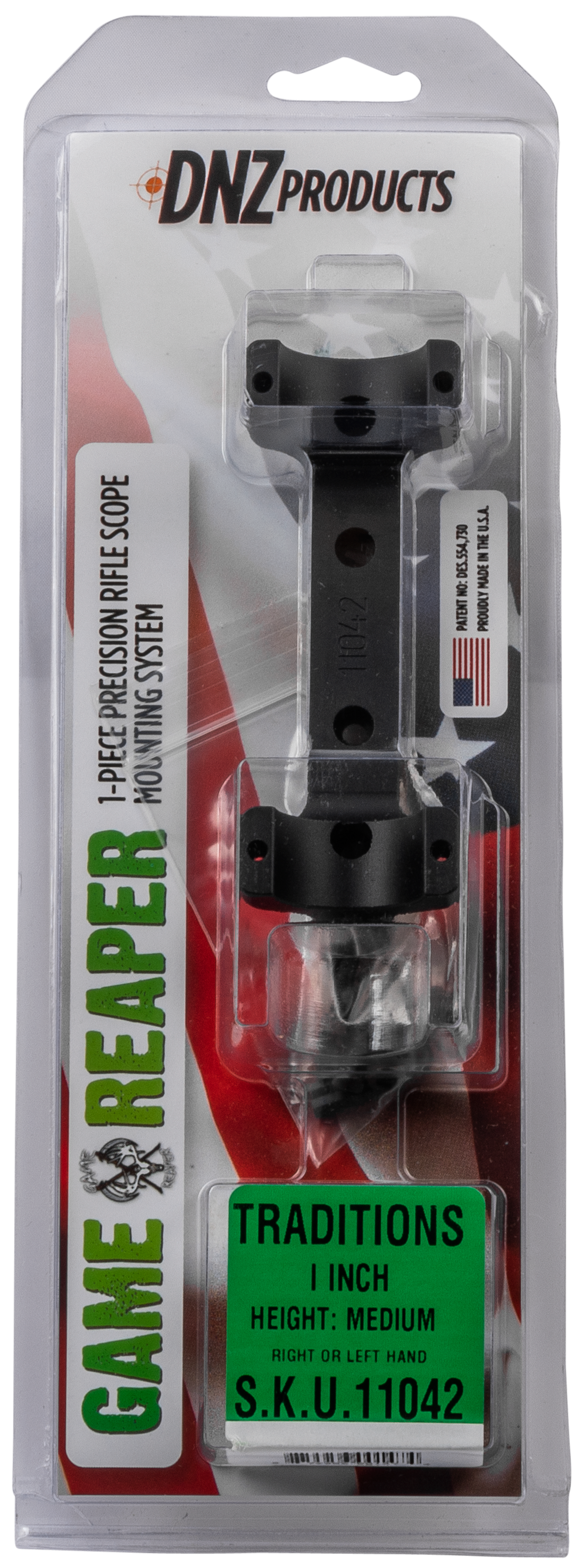 DNZ Medium Game Reaper Scope Mount, Black - 11042