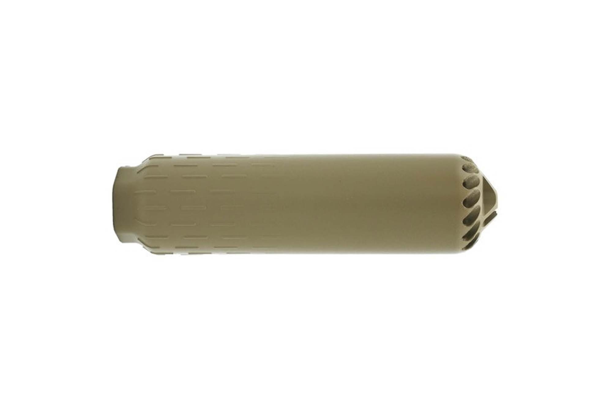 HUXWRX Flow 556K 5.56 NATO Flow-Through Suppressor (FDE) - 2159