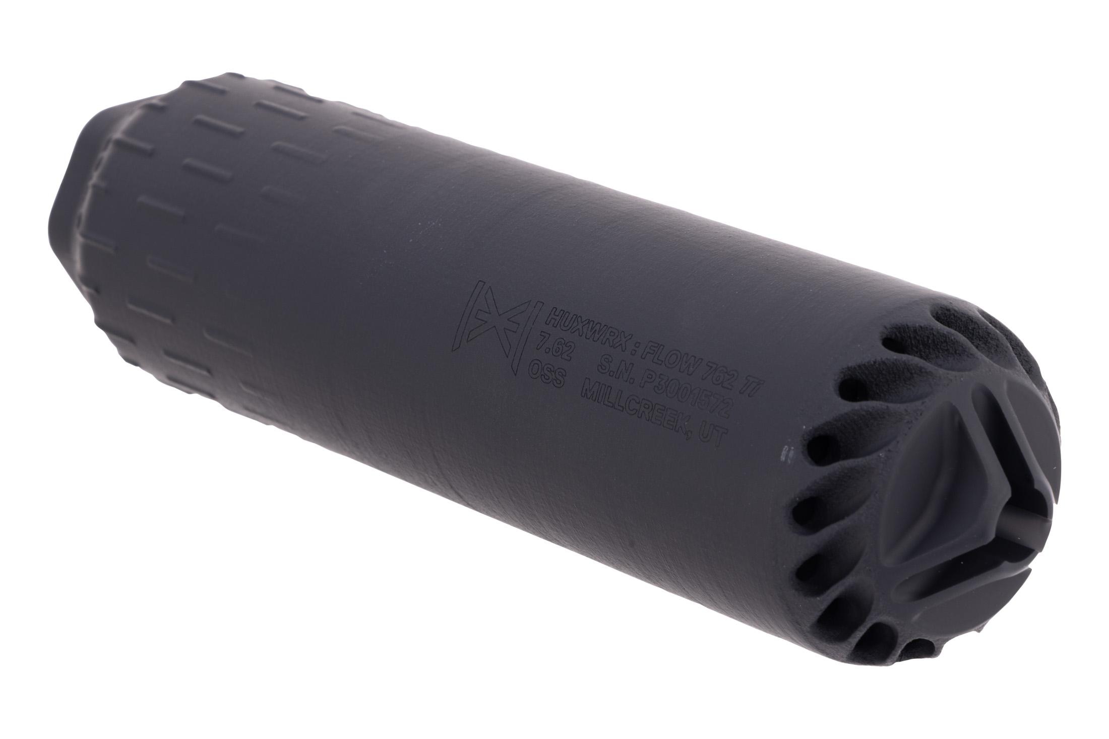 Huxwrx FLOW 762 Ti Rifle Suppressor - Black