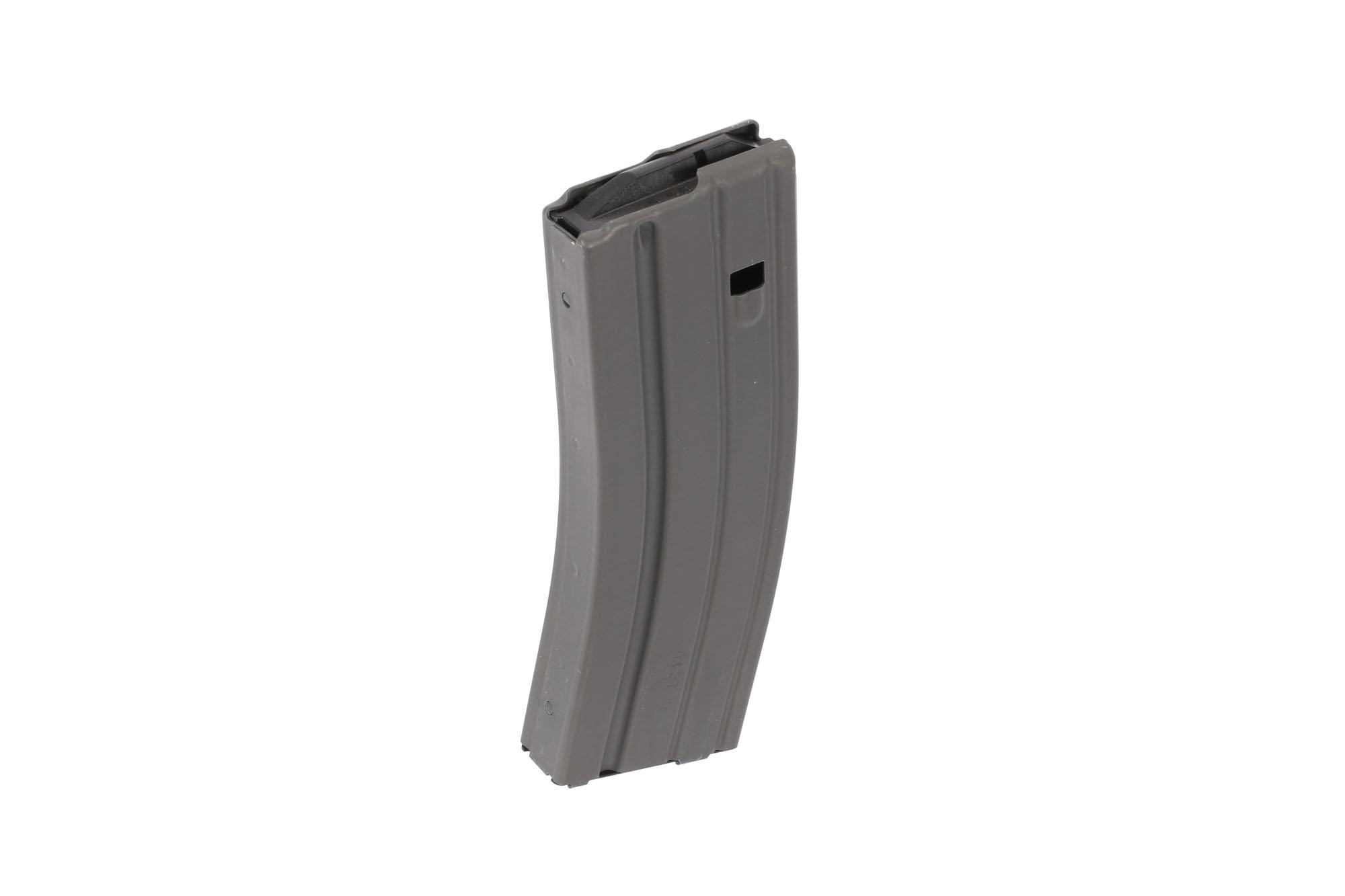 DuraMag DuraMag AR-15 5.56 30-Round Aluminum Magazine - Gray with Black Follower