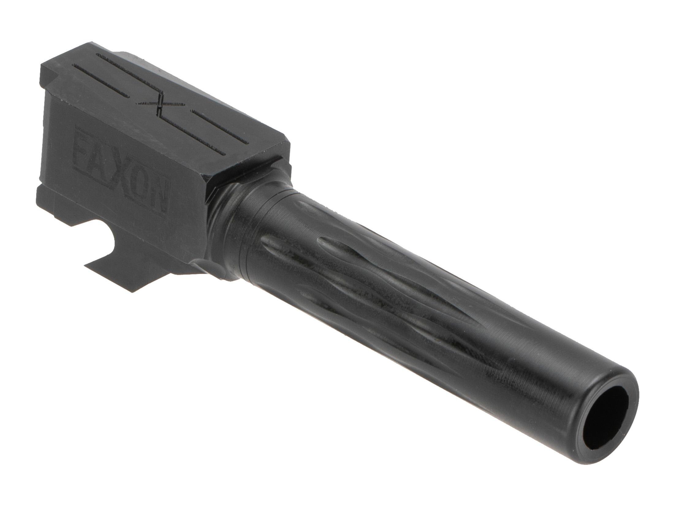 Faxon Firearms Sig P320 Compact Flame Fluted Barrel Nitride 320B910NCLOQN