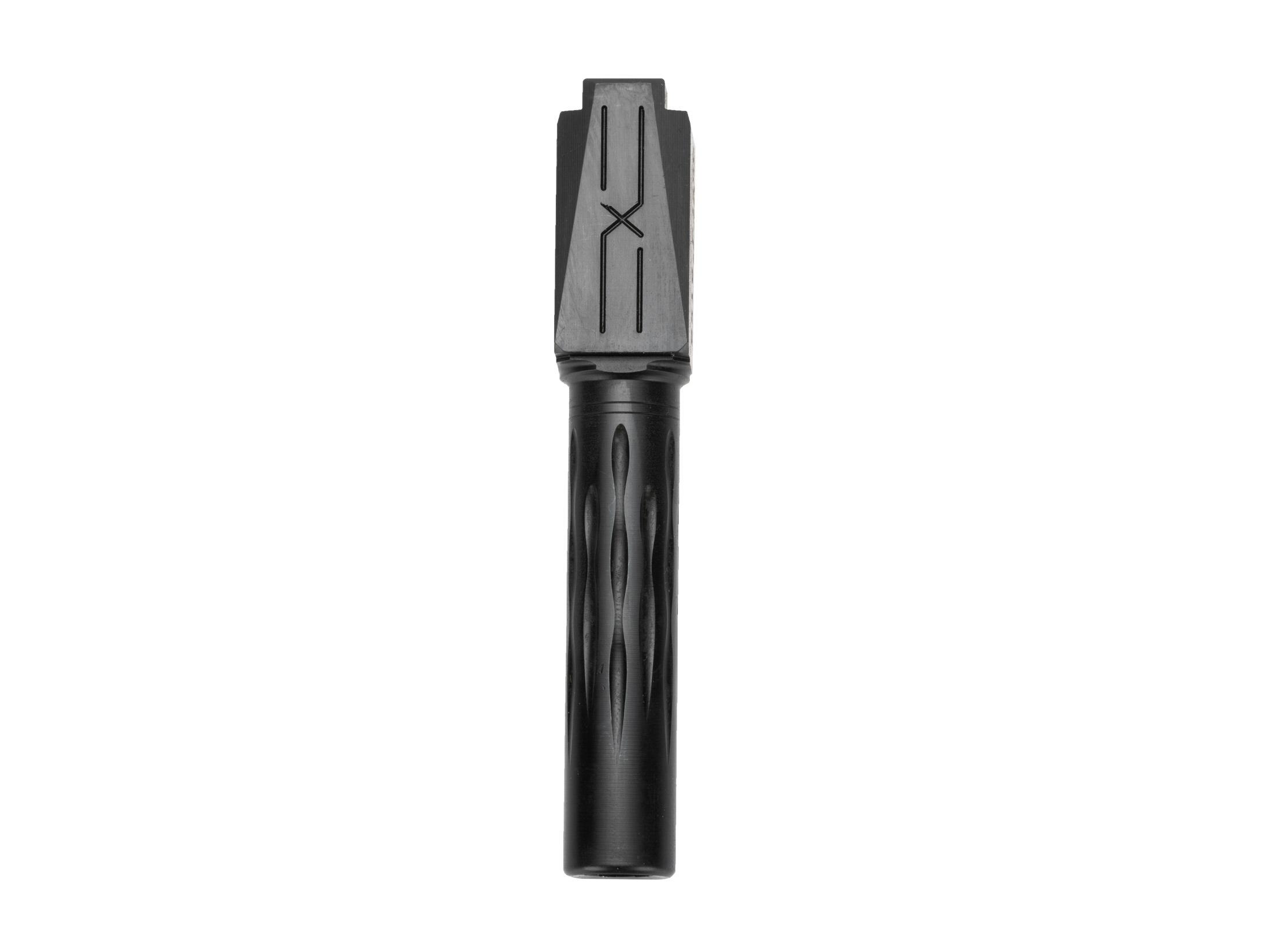 Faxon Firearms Sig P320 Compact Flame Fluted Barrel Nitride 320B910NCLOQN