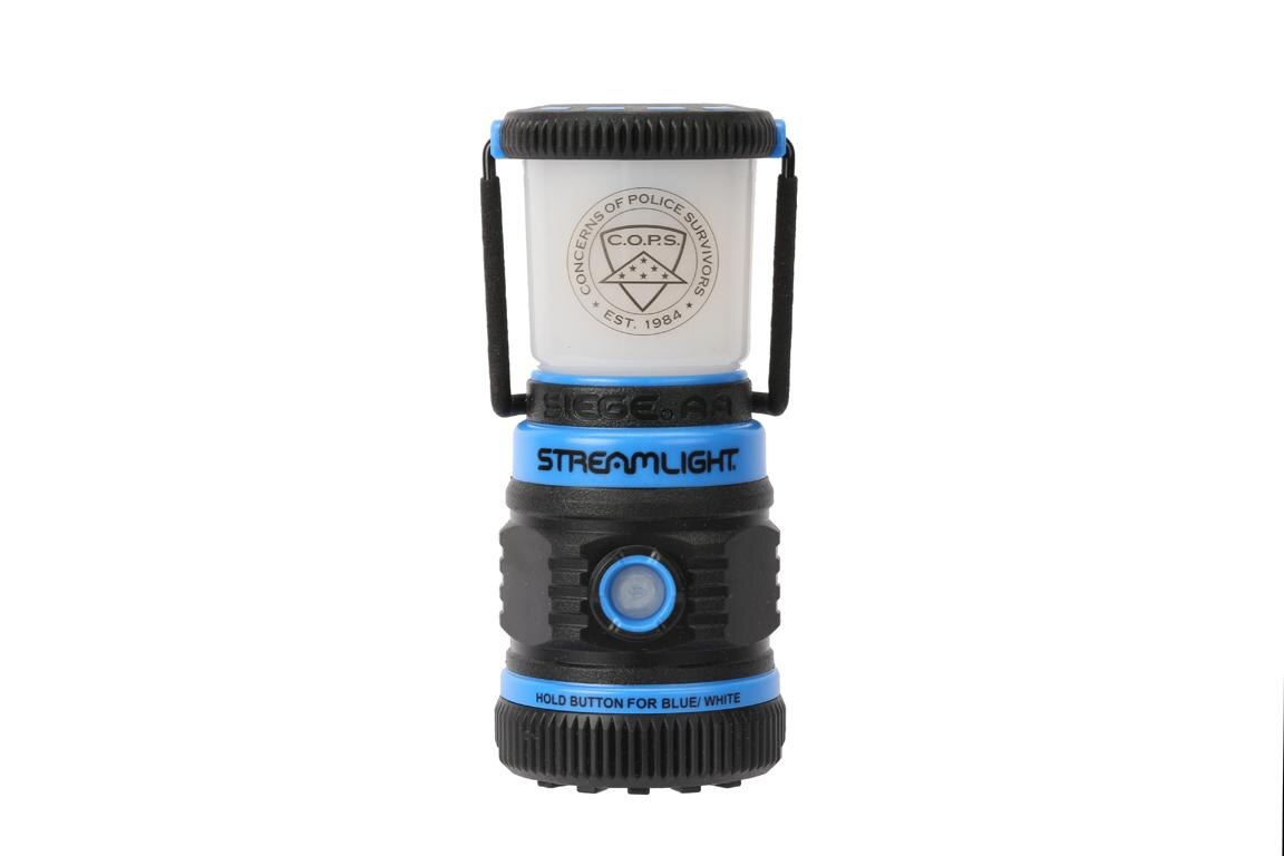 Compact Lantern w//AA Batteries Streamlight 44949 Blue Siege Rugged