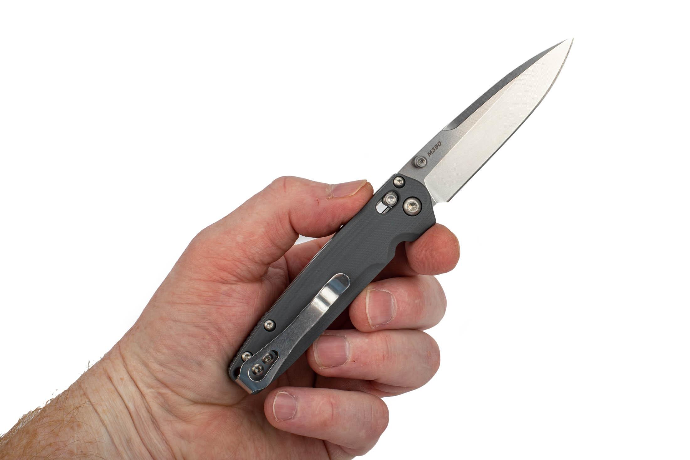 Benchmade Valet Folding Knife 2.96" Drop Point Blade Plain Edge