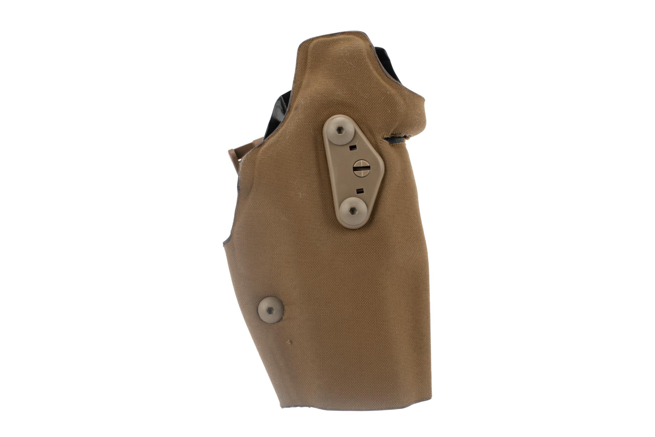 Safariland Safariland 6354DO ALS Leg Shroud Level I Tactical Holster for GLOCK 19 with RDS - Cordura Coyote - Right Hand