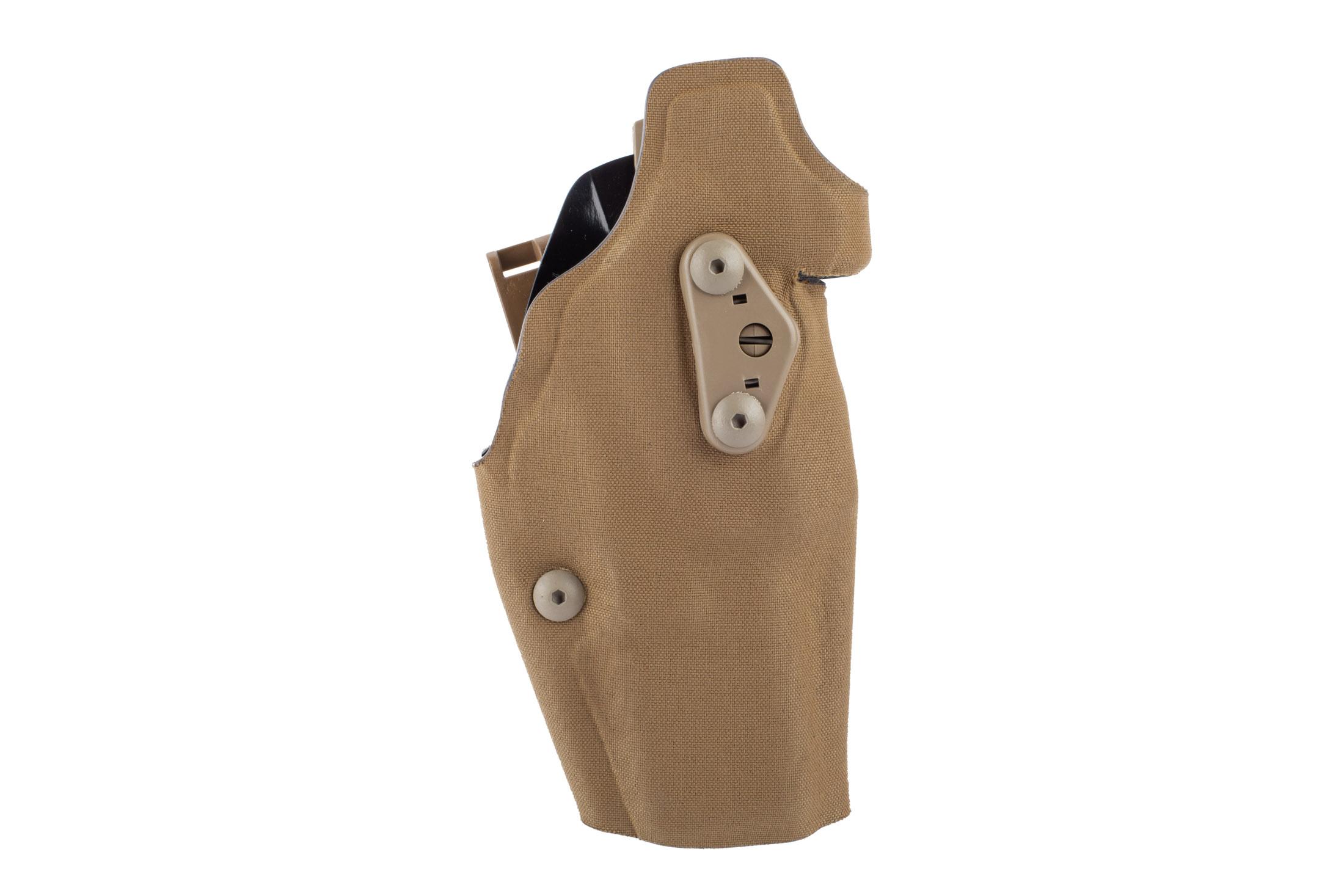 Safariland Safariland 6354DO ALS Leg Shroud Level I Tactical Holster for GLOCK 17 with RDS - Cordura Coyote - Right Hand