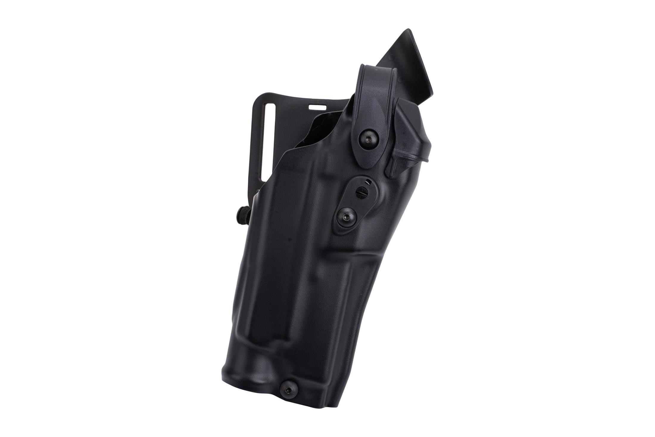 Safariland Safariland 6360RDS ALS/SLS Mid-Ride Level III Duty Holster for GLOCK 17 with RDS/X300 - STX Plain Black - Right Hand