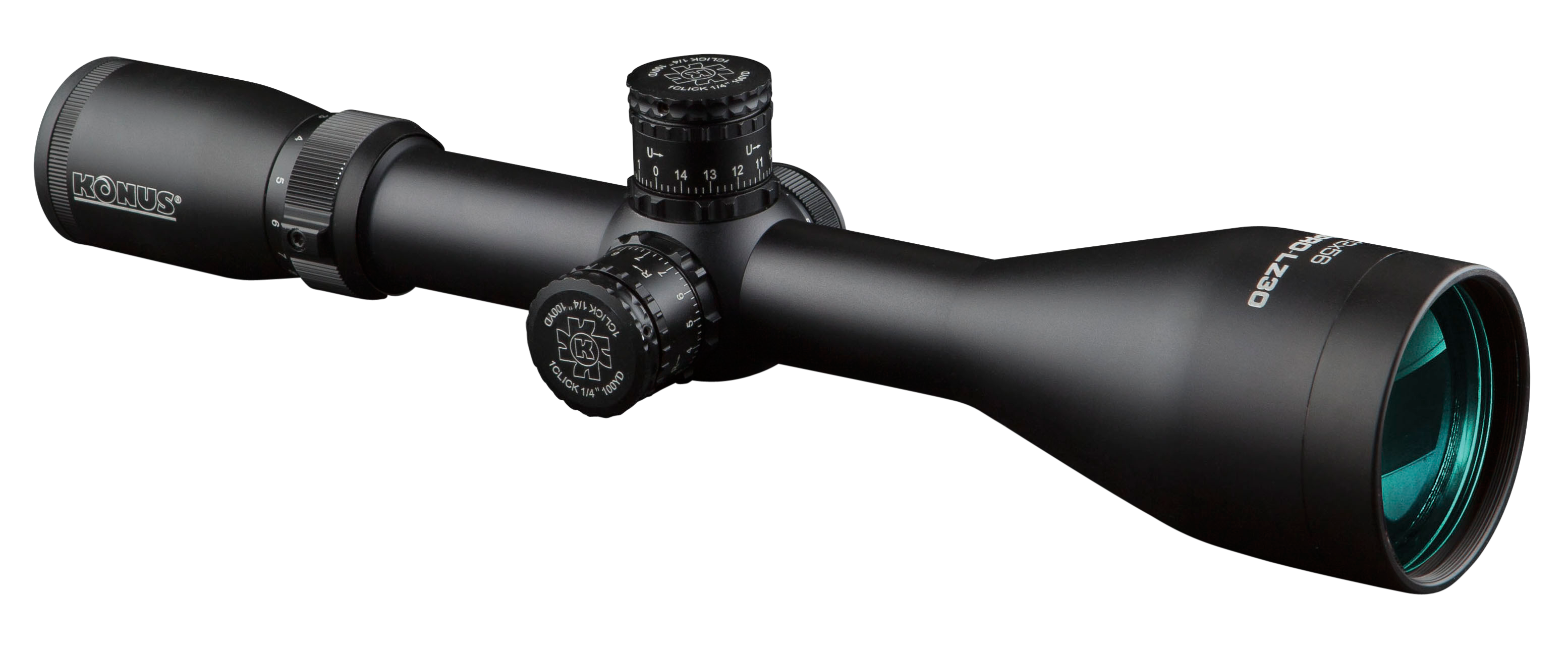 Konus Konuspro LZ-30 3-12x56mm Rifle Scope - Dual Illuminated 30/30 Floating Cross