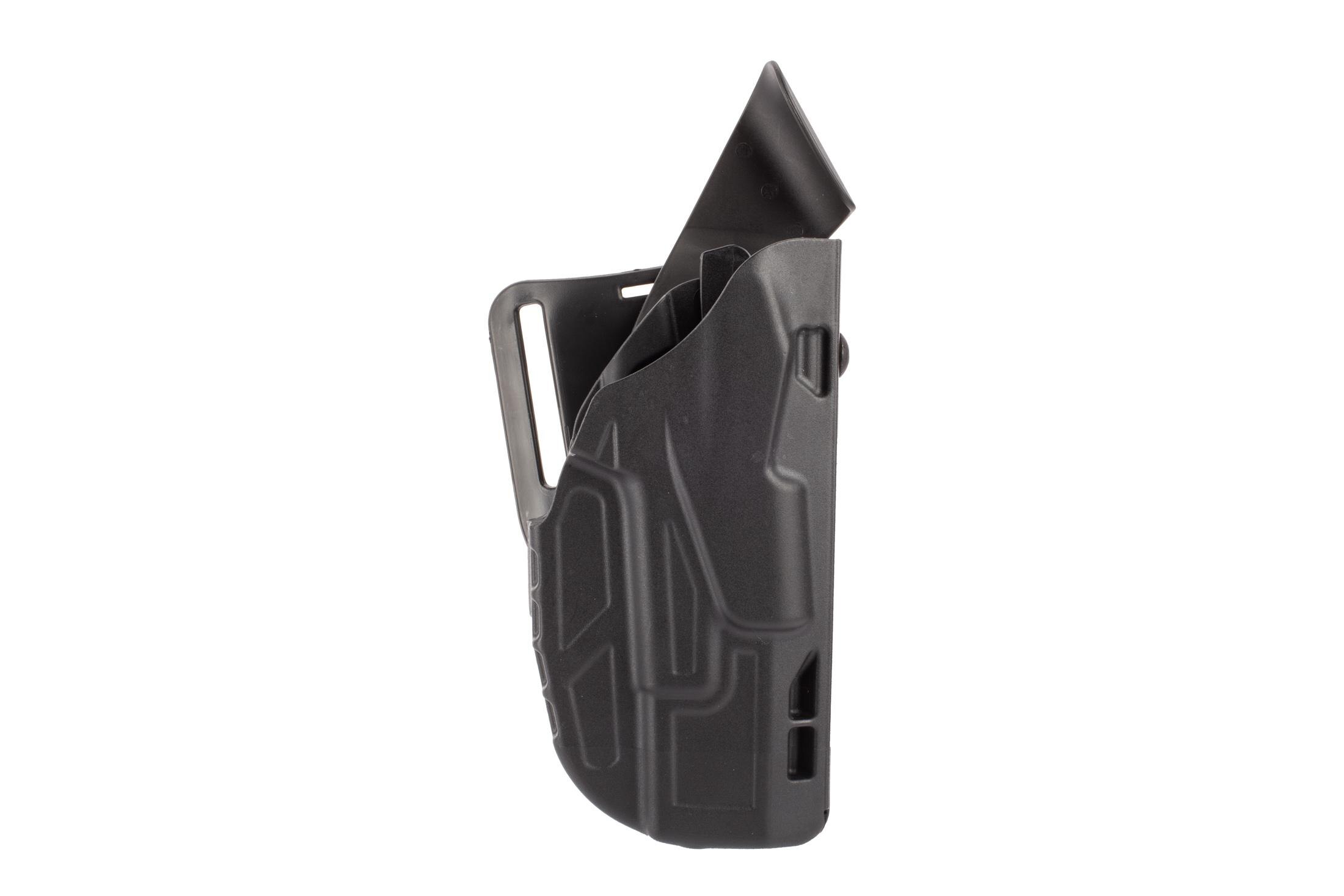 Safariland Safariland 7390 7TS ALS Mid-Ride Level I Duty Holster for GLOCK 19 - Plain Black - Right Hand