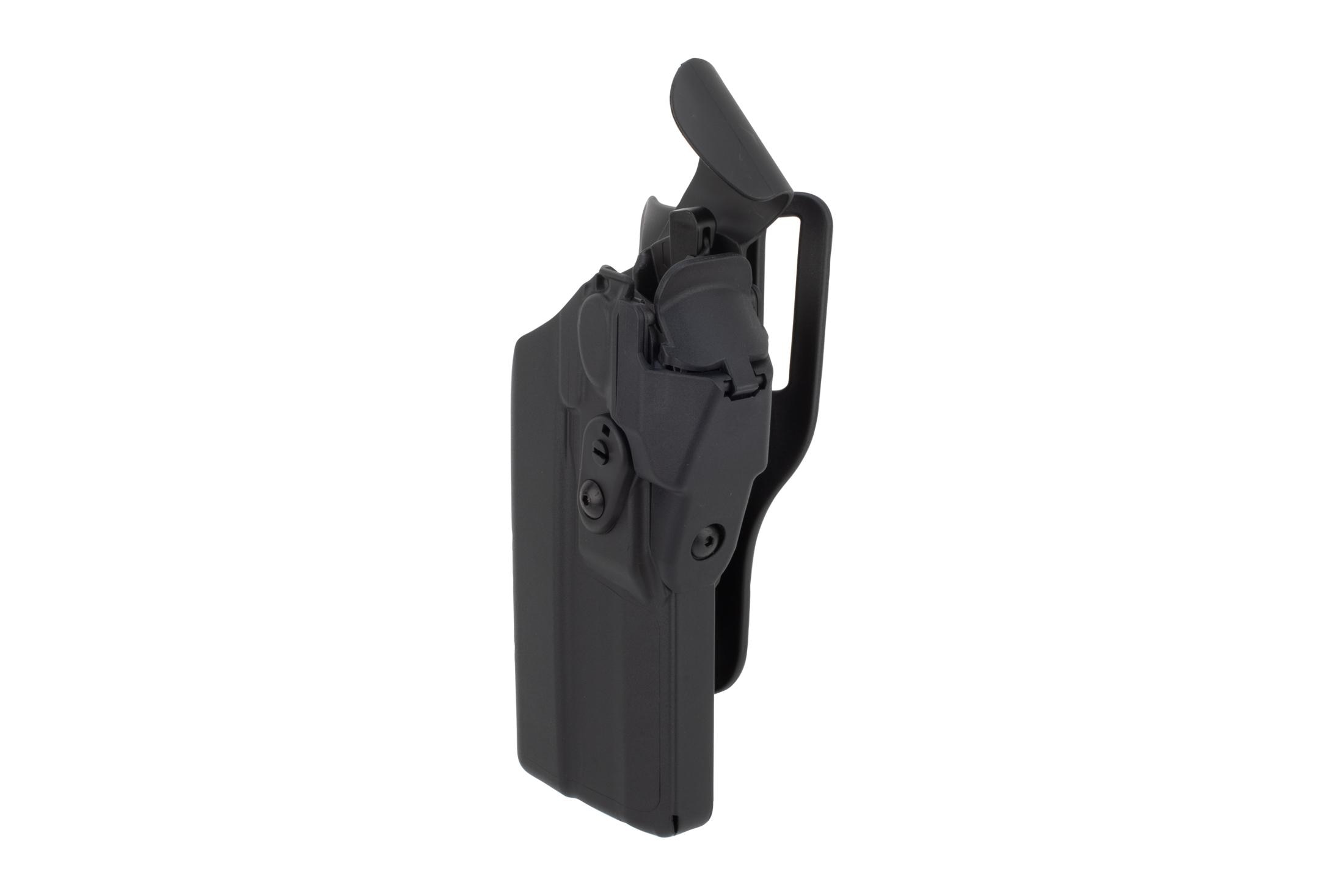 Safariland Safariland 7390RDS 7TS ALS Mid-Ride Level I Duty Holster for GLOCK 19 with RDS/X300 - Plain Black - Right Hand