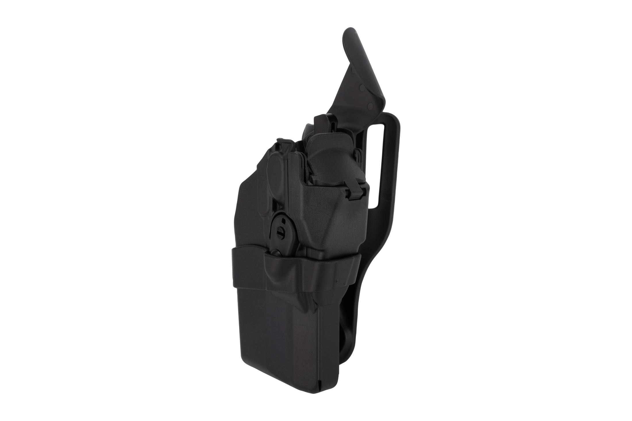 Safariland Safariland 7390RDS 7TS ALS Mid-Ride Level I Duty Holster For GLOCK 19/23 with TLR-7 and Red Dot Sight - Plain Black - Right Hand