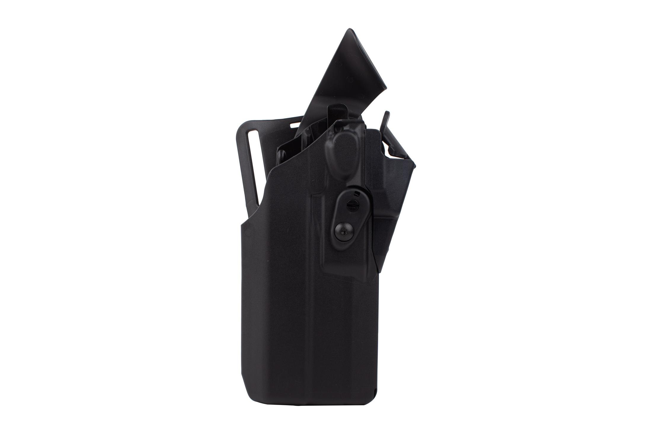 Safariland Safariland 7390RDS 7TS ALS Mid-Ride Level I Duty Holster for GLOCK 17 with RDS/TLR-1 - Plain Black - Right Hand