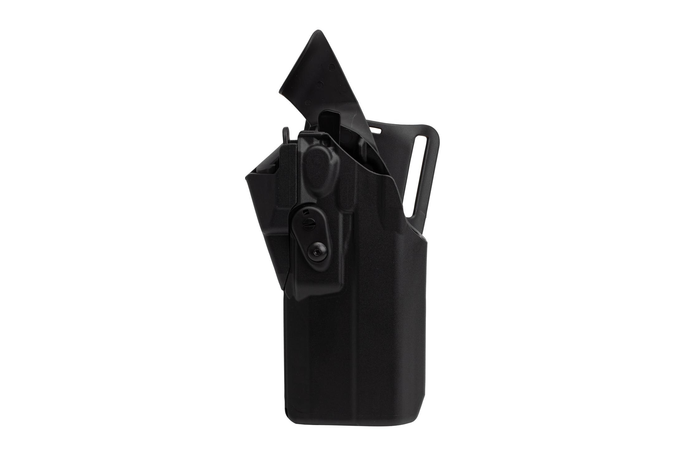 Safariland Safariland 7390RDS 7TS ALS Mid-Ride Level I Duty Holster for GLOCK 17 with RDS/TLR-1 - Plain Black - Left Hand