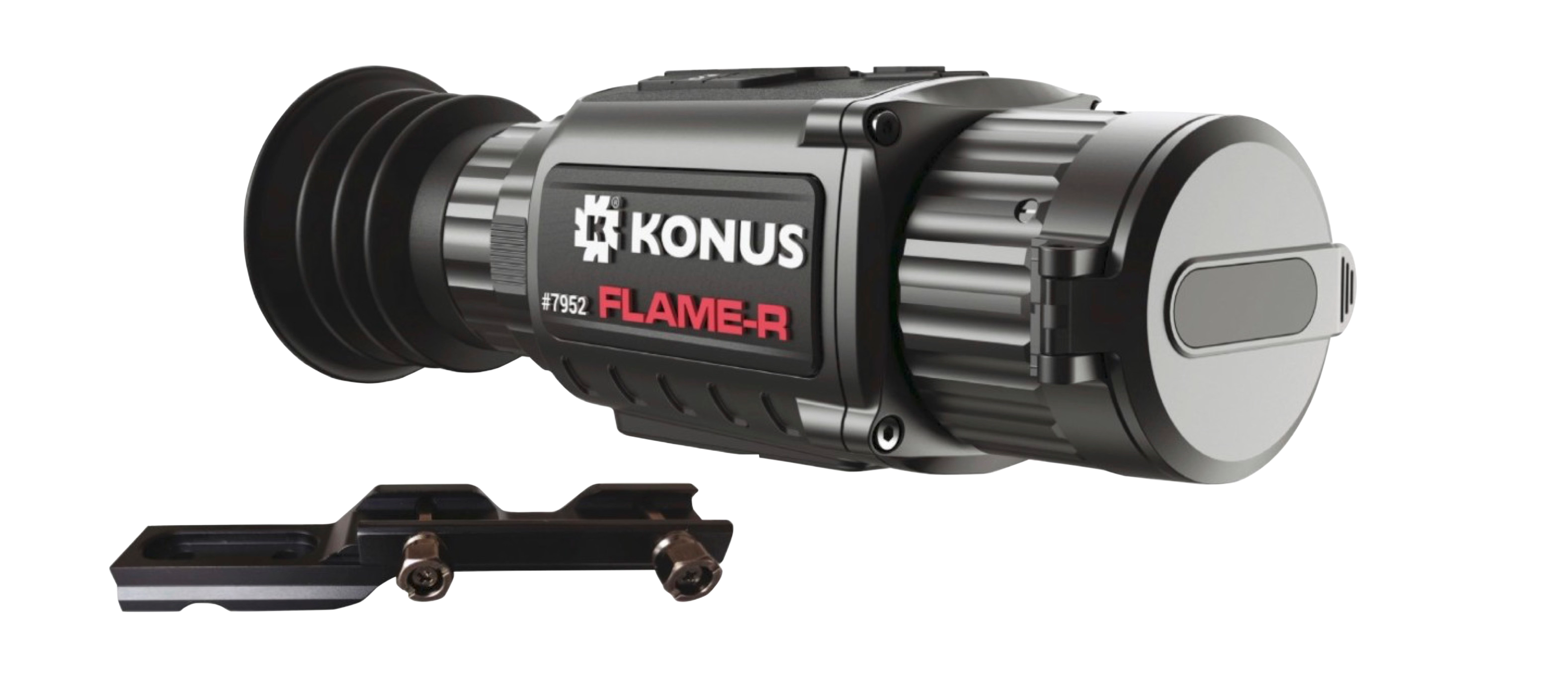 Konus 7952 Flame-R Thermal Rifle Scope Black 2.5-20x Multi Reticle Digital 1x/2x/4x/8x Zoom 256x192 Resolution