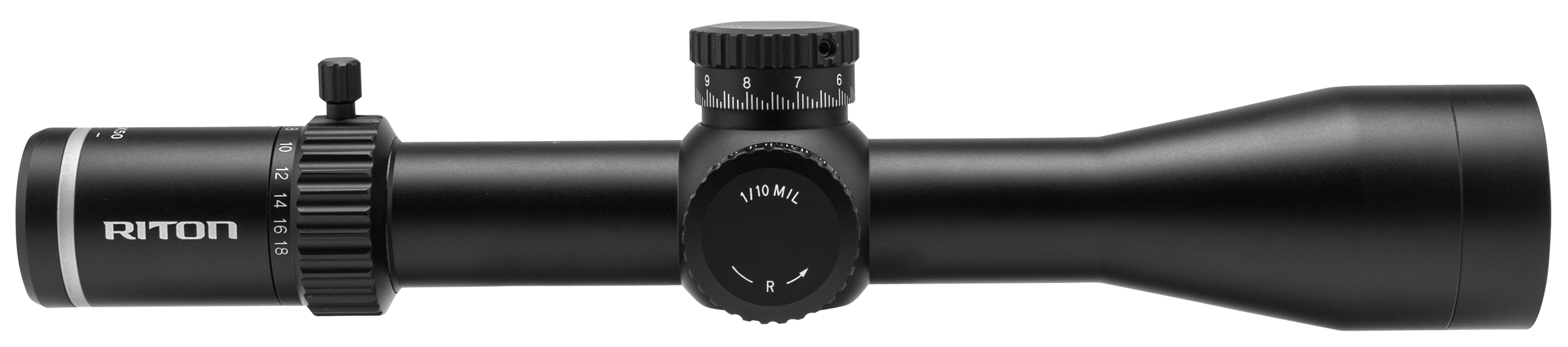 Riton Optics 7 Conquer 3-18x50mm Rifle Scope - Illuminated Red PSR Reticle