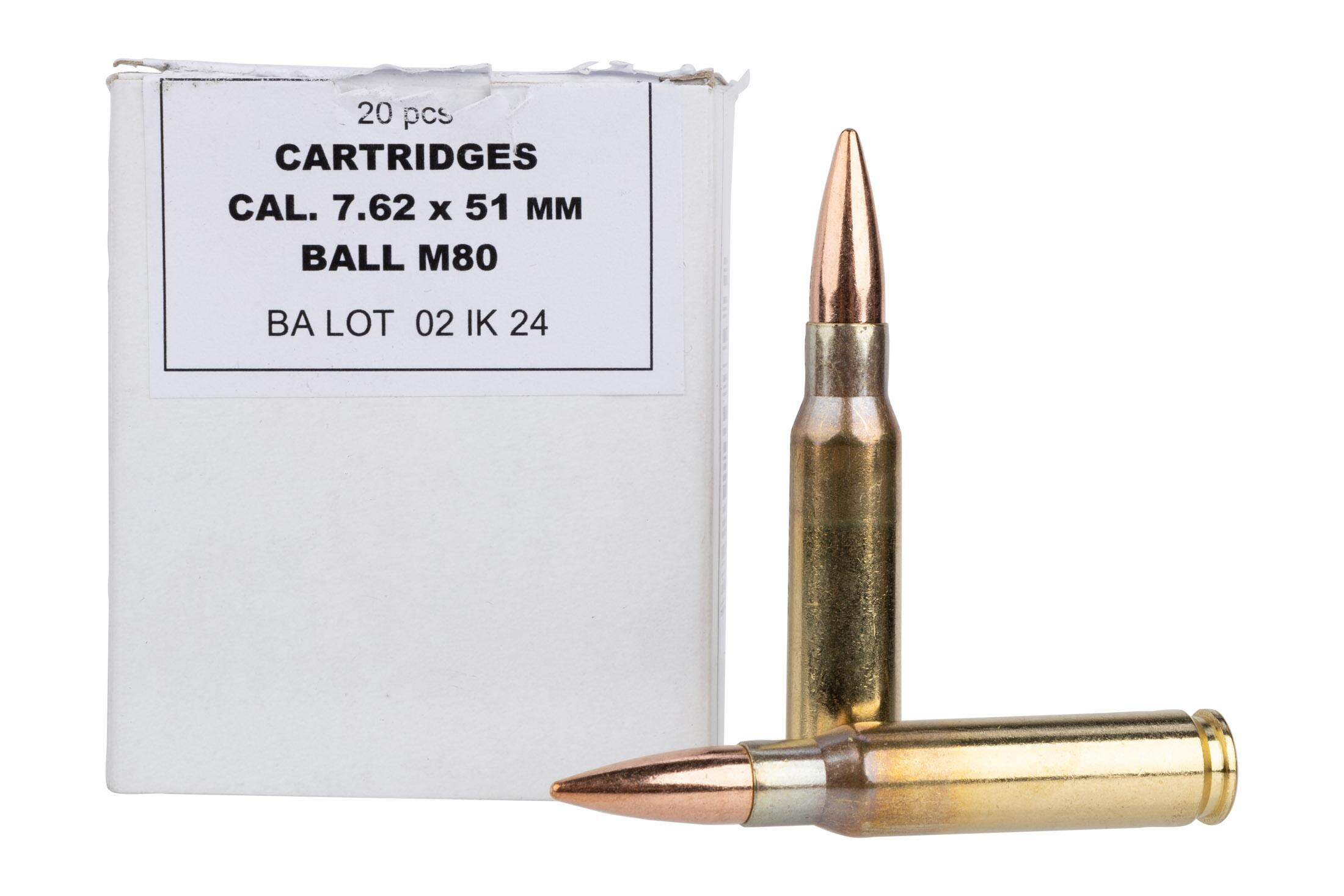 Igman Igman M80 7.62x51 NATO 147gr FMJ - Box of 20