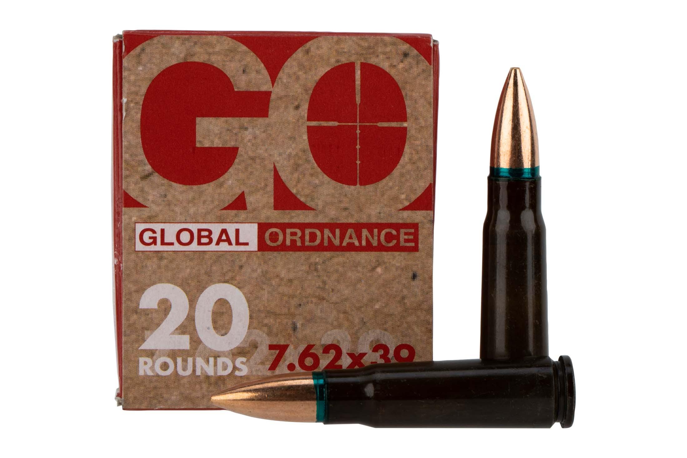 Arsenal, Inc. Arsenal 7.62x39 Steel Cased 122gr FMJ Ammo - Box of 20