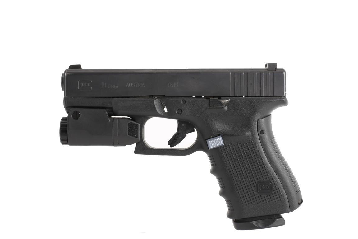 inforce aplc glock auto pistol light 200 lumens black acg 05 1