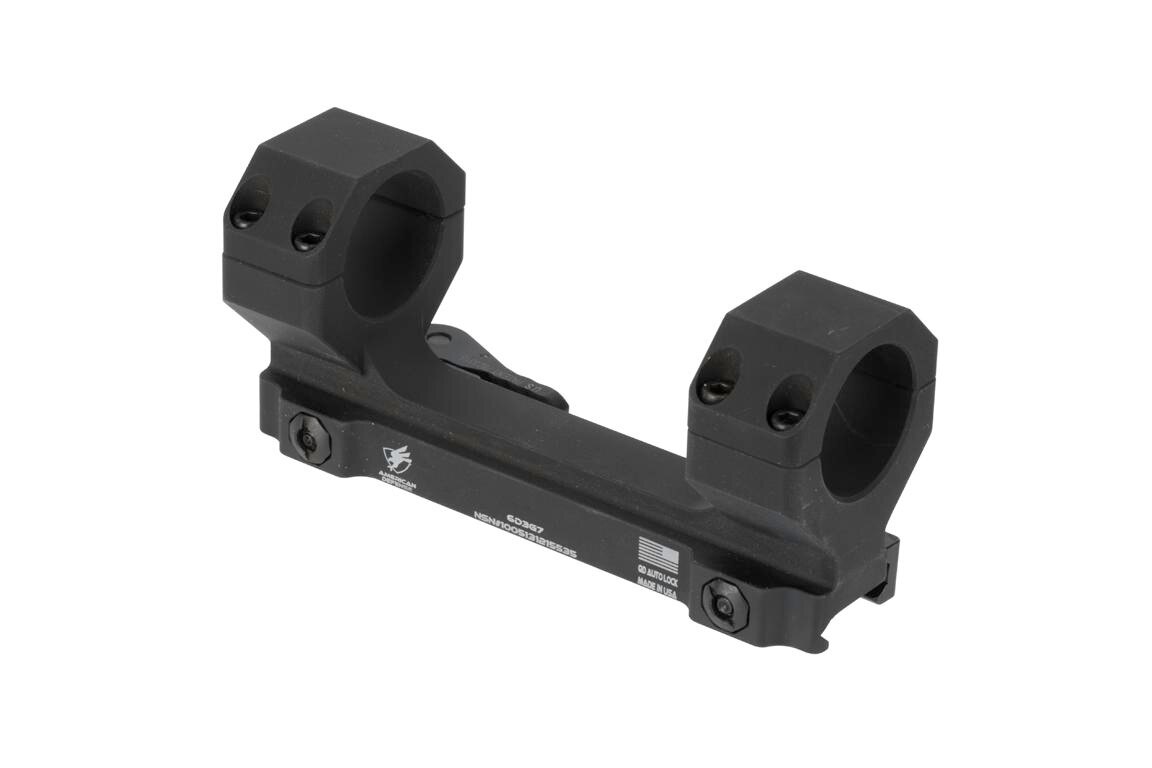 American Defense Delta Quick Detach 30mm Scope Mount Black ADDelta30