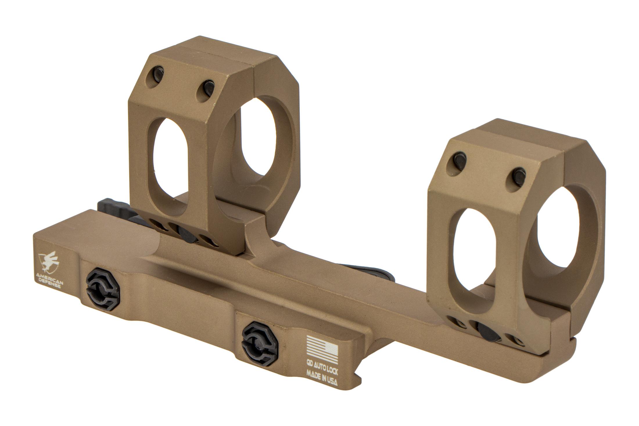 American Defense Recon Quick Detach 30mm Scope Mount Titanium Lever