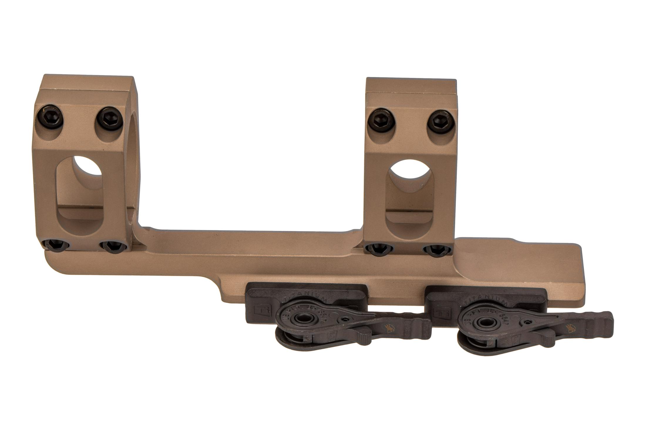 American Defense Recon Quick Detach 30mm Scope Mount Titanium Lever