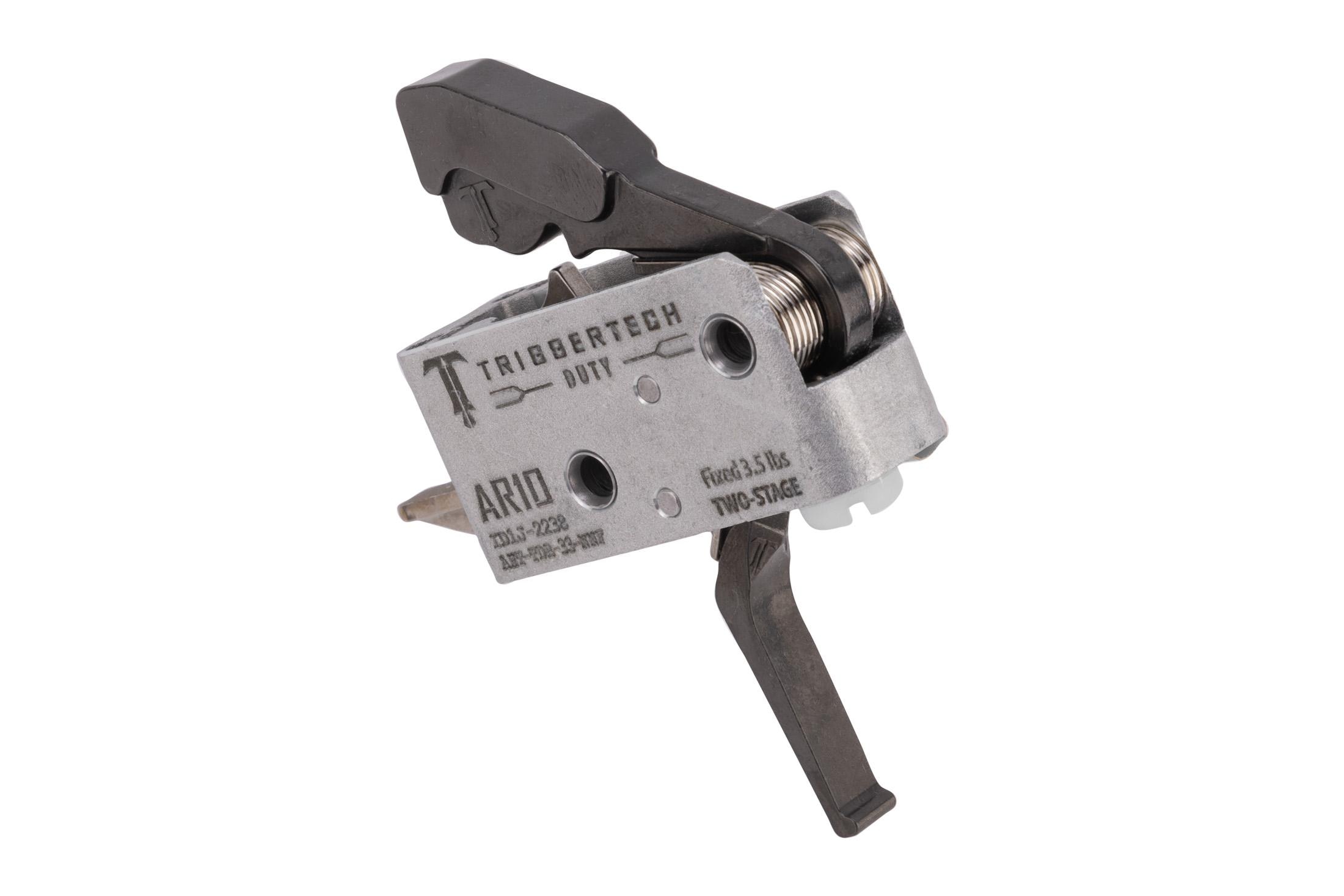 TriggerTech Duty AR- 10 Flat Trigger - AHT-TDB-33-NNF