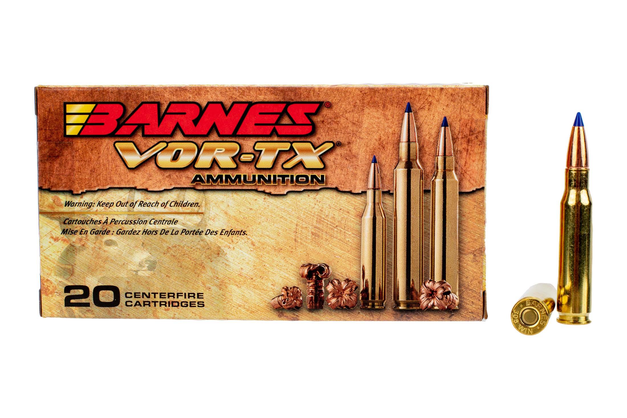 Barnes Barnes VOR-TX 308 Win 130gr TTSX BT - Box of 20