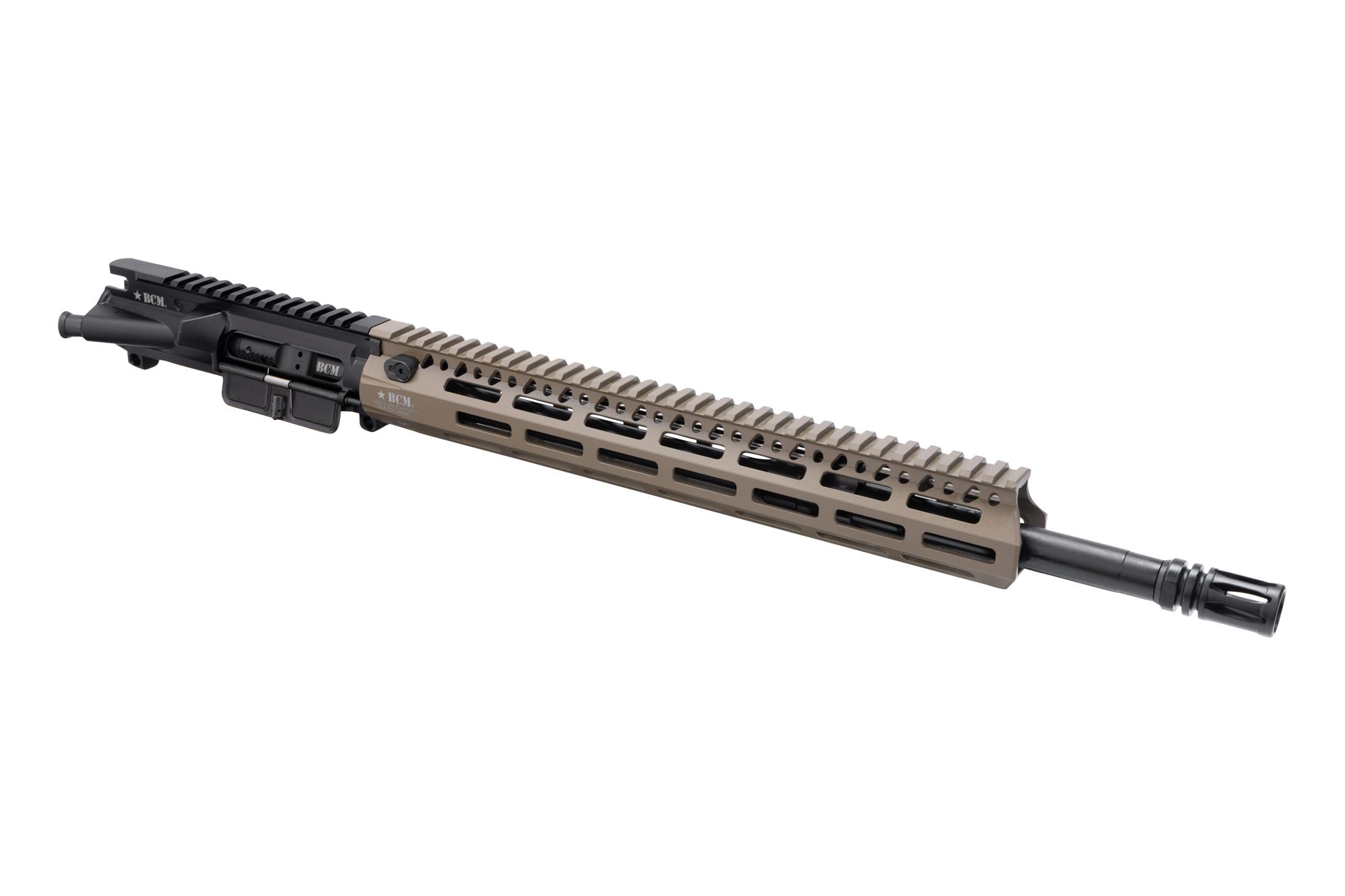 Bravo Company Manufacturing Standard 5.56 NATO Barreled Upper Receiver with FDE Handguard - 16"