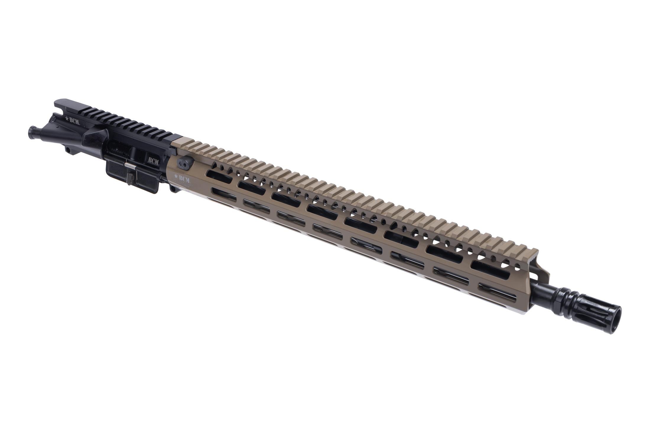 Bravo Company Manufacturing Standard 5.56 NATO Barreled Upper Receiver - FDE MCMR - 16"