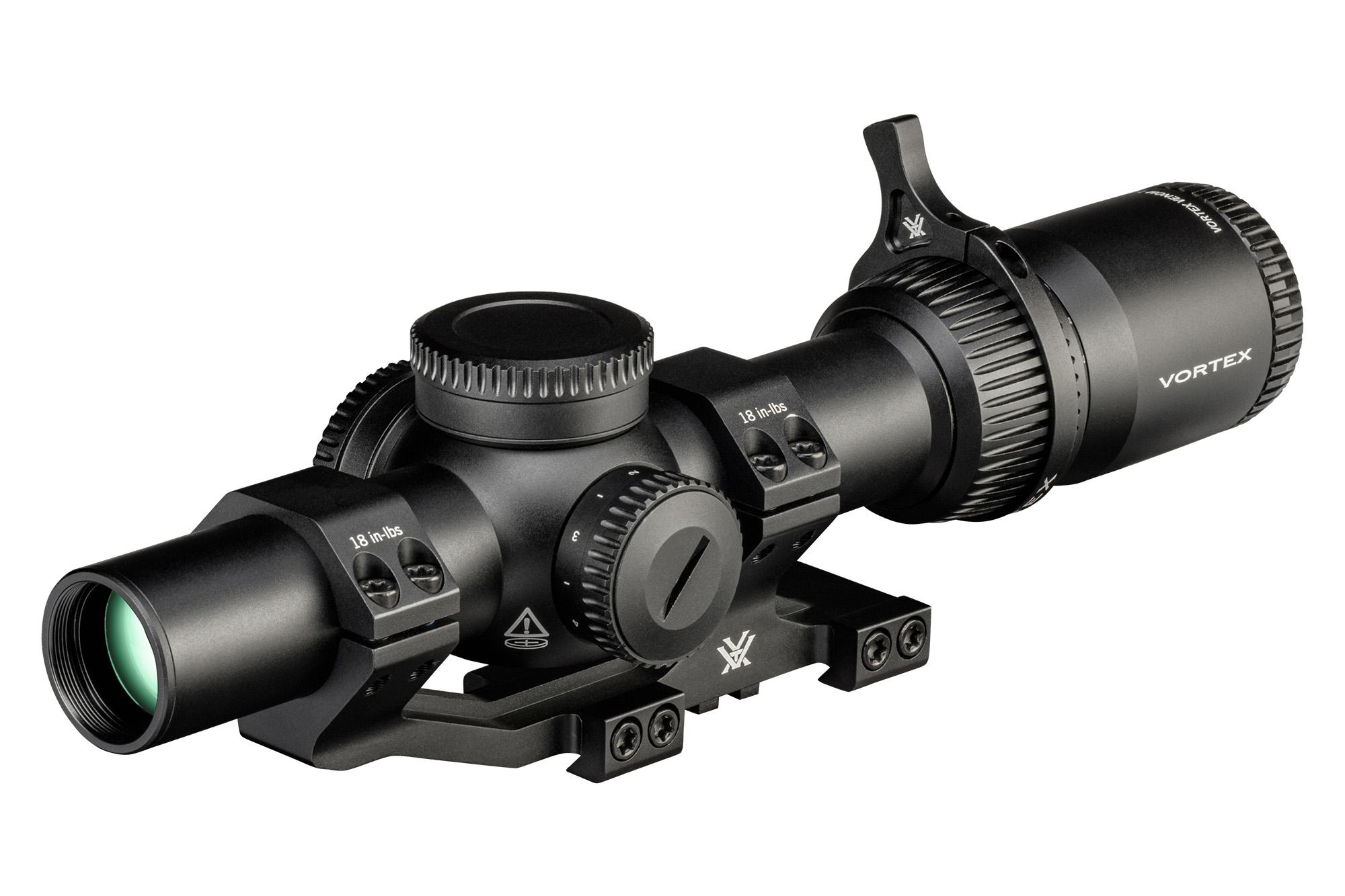 Vortex Optics Vortex Venom 1-6x24 SFP Riflescope and Sport Cantilever Mount Bundle