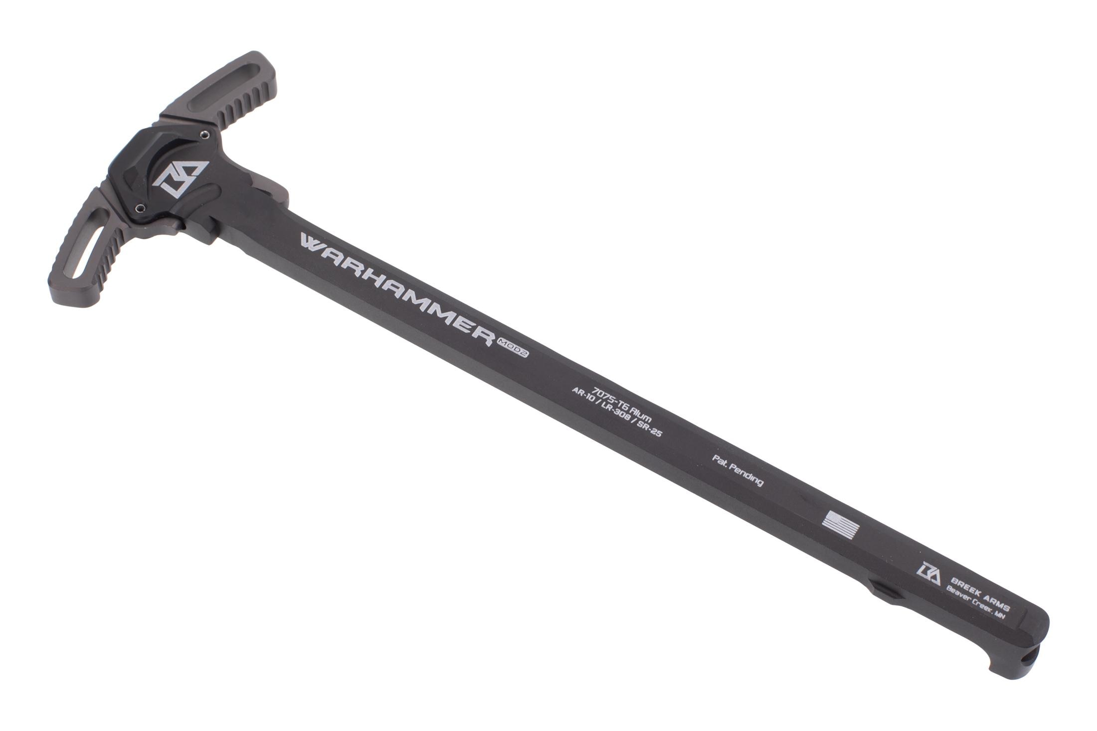 Breek Arms Warhammer  Mod2 AR-10 Ambidextrous Charging Handle - Gray