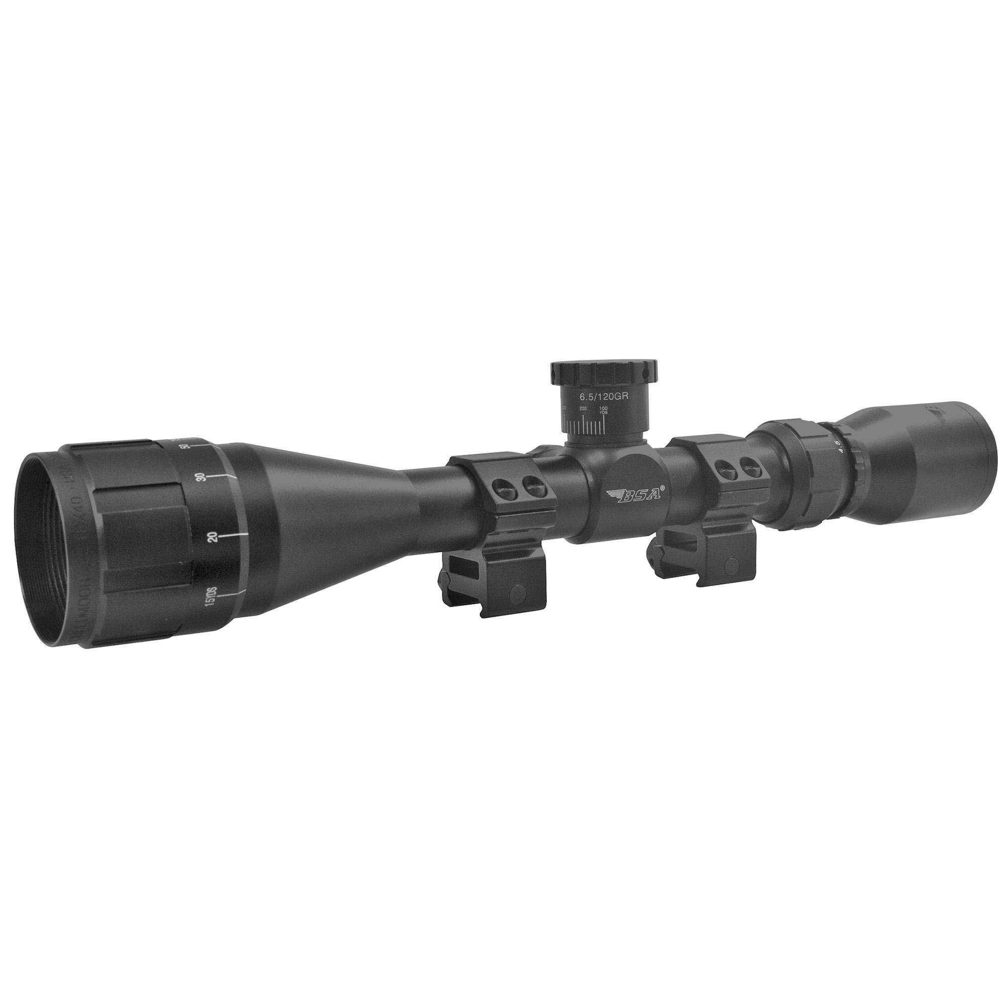 BSA Sweet 6.5 Creedmoor 4.5-18x40 Rifle Scope - 30/30 Duplex Reticle
