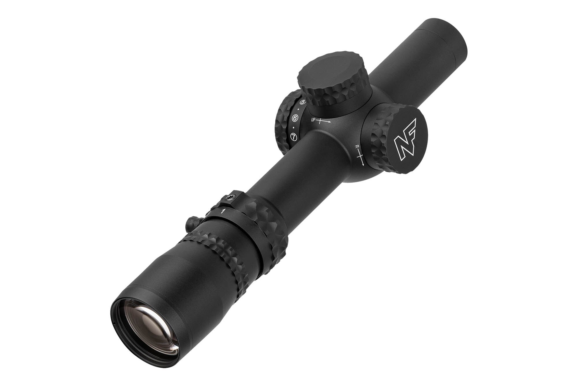 Nightforce NX6 1-6x24mm SFP Rifle Scope - MOA 4A-i Reticle