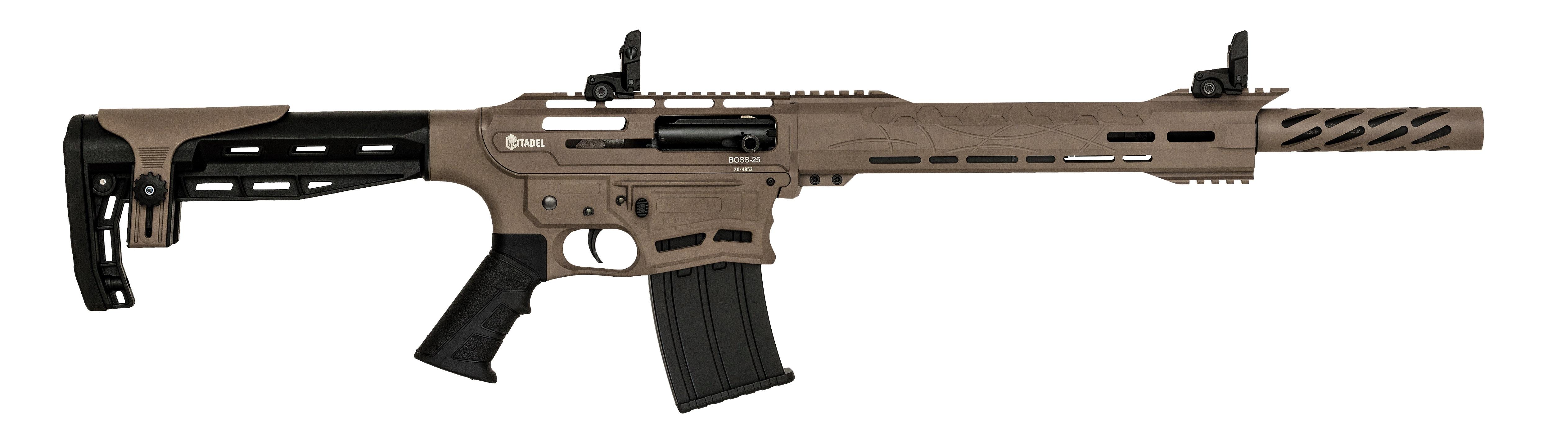 Legacy Sports International Boss 25 Shotgun 12 Gauge - 18.75" - FDE