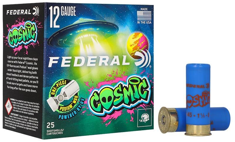 Federal Ammunition Federal Cosmic 12 Gauge 2.75" 1 1/8oz 8 Shot Ammo - Box of 25