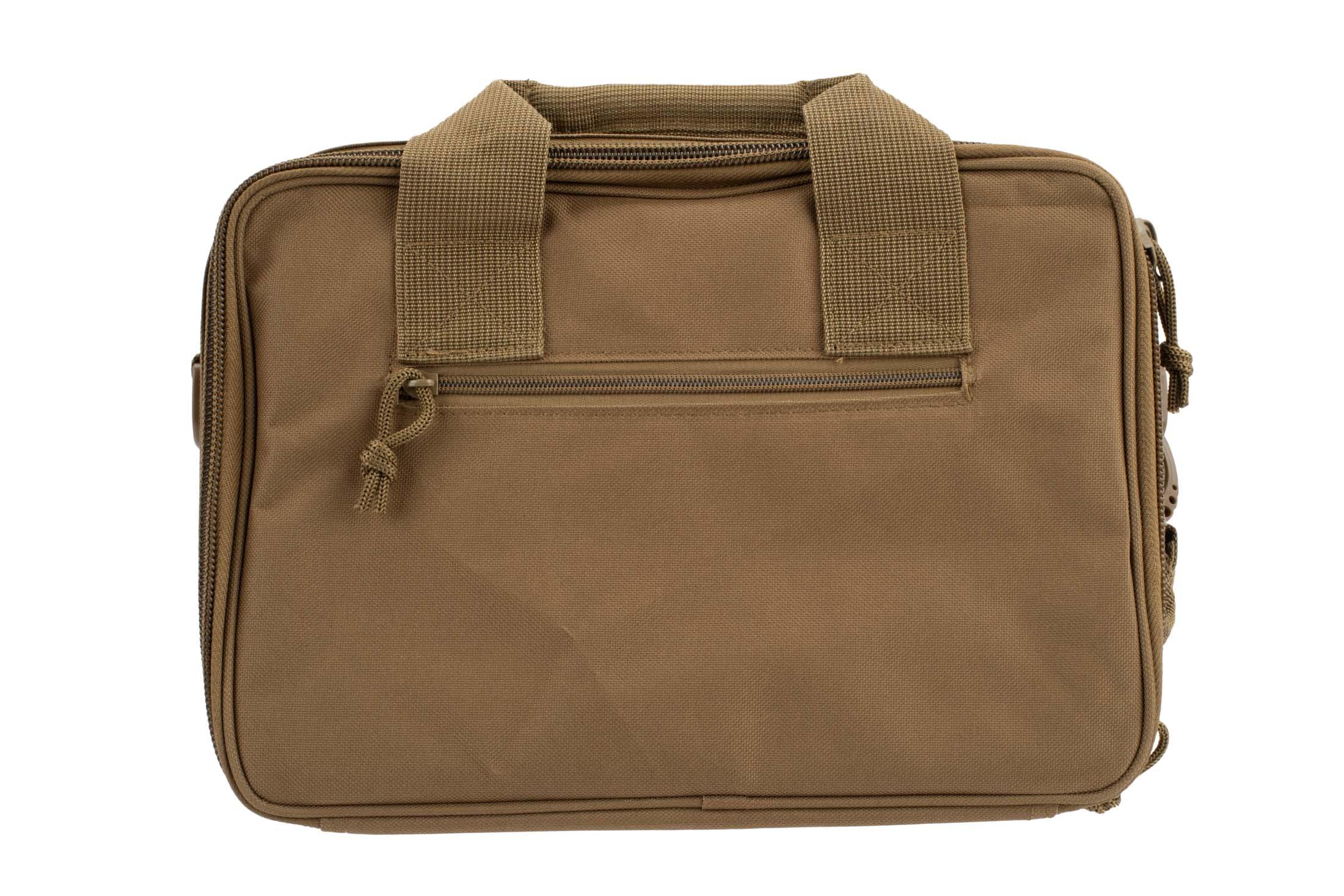 NcSTAR VISM Double Pistol Range Bag Tan CPDX2971T