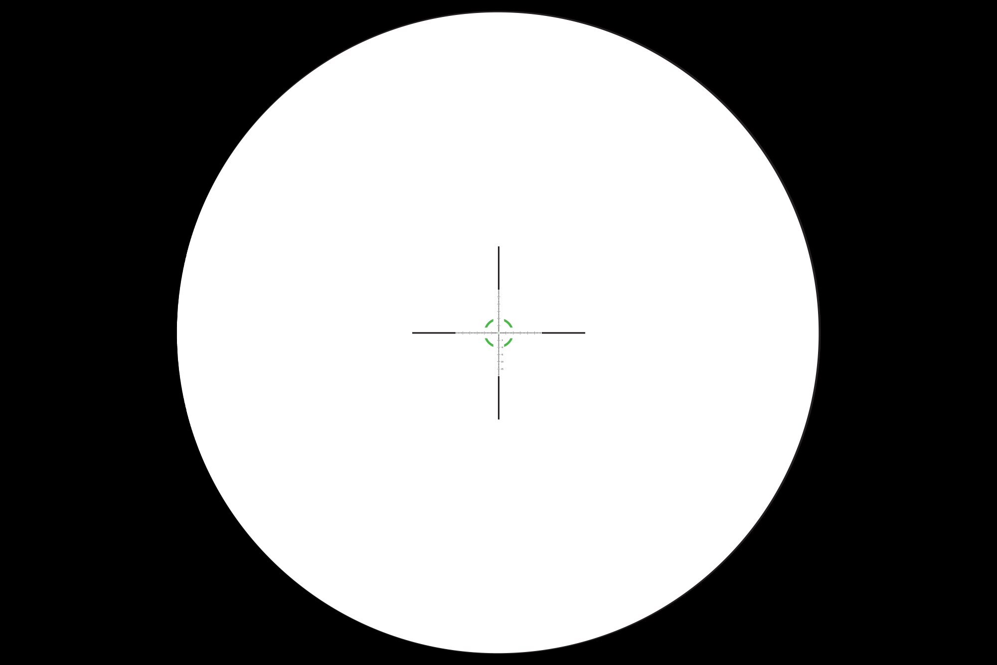 Trijicon Credo 16x24 FFP Rifle Scope Green MRAD Segmented Circle