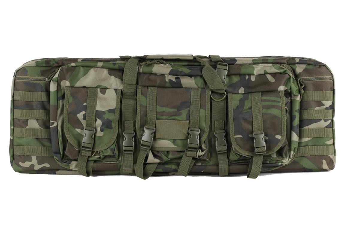 NcSTAR VISM Double Carbine Case 36” Woodland Camo CVDC2946WC36