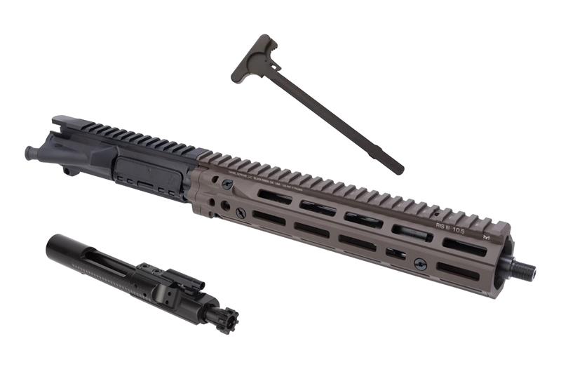 Daniel Defense DD4 FDE RIII Barreled Upper Receiver - 11.5" with Expo Arms Charging Handle and Bolt Carrier Group Bundle