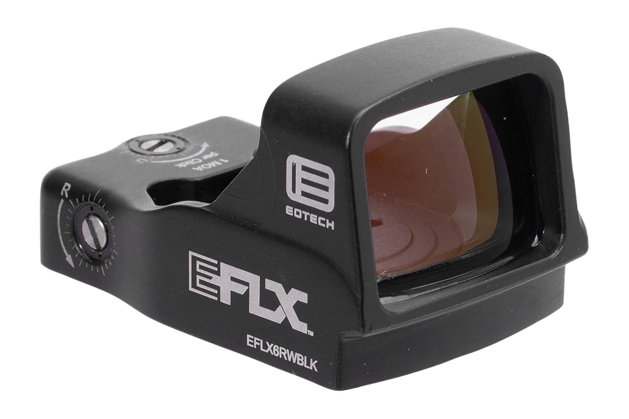 EOTech EFLX 6 MOA Mini Red Dot Reflex Sight, Black - EFLX6RWBLK