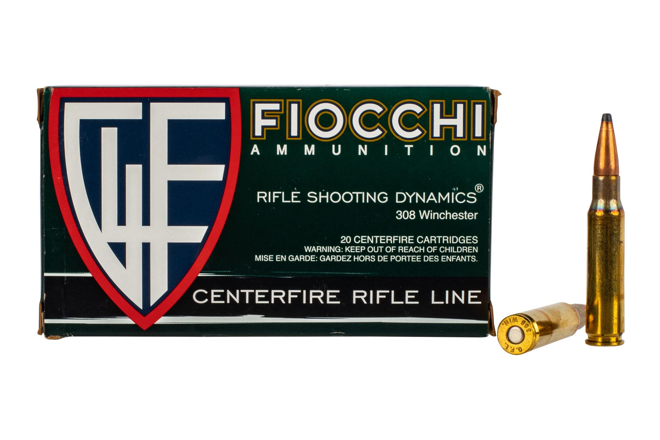 Fiocchi Fiocchi 308 Winchester 150gr Pointed Soft Point Ammo - Box of 20
